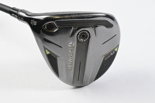 Left Hand Taylormade Qi35 #3 Wood / 15 Degree / Regular Flex REAX 55 Shaft