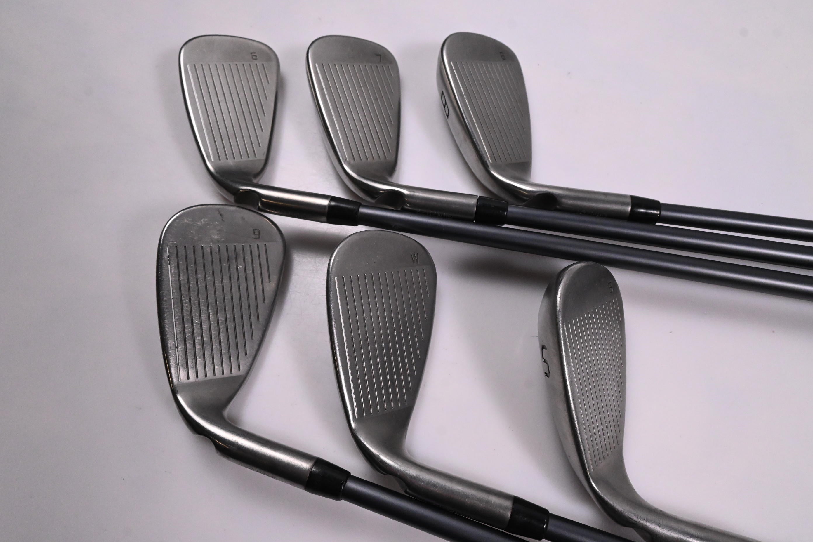 Ping GMax Irons / 6-PW+SW / Black Dot / Senior Flex Ping CFS 65 Shafts