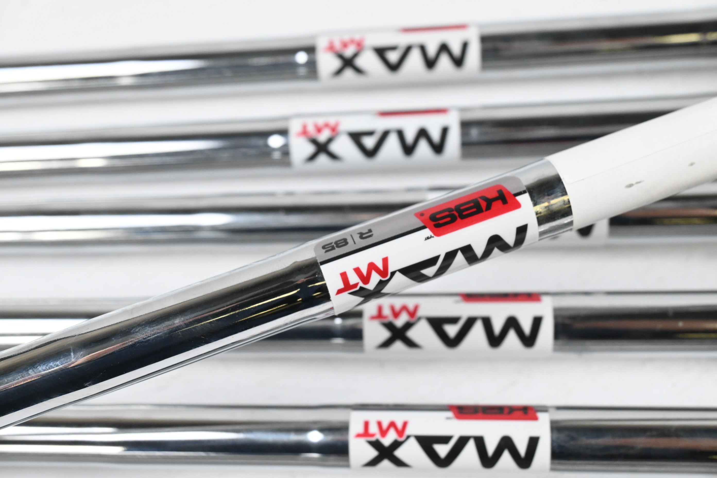 Taylormade Qi Max Irons / 5-PW+GW / Regular Flex KBS MAX MT 85 Steel Shafts