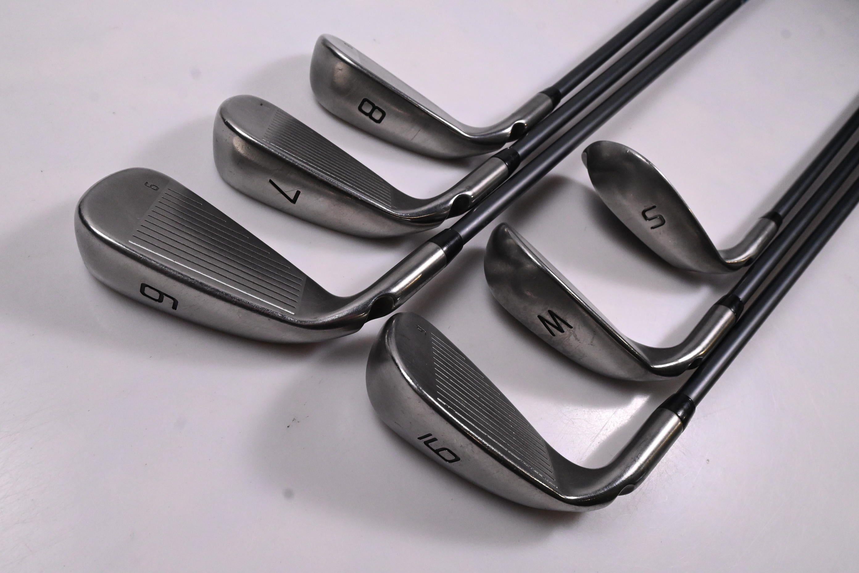 Ping GMax Irons / 6-PW+SW / Black Dot / Senior Flex Ping CFS 65 Shafts