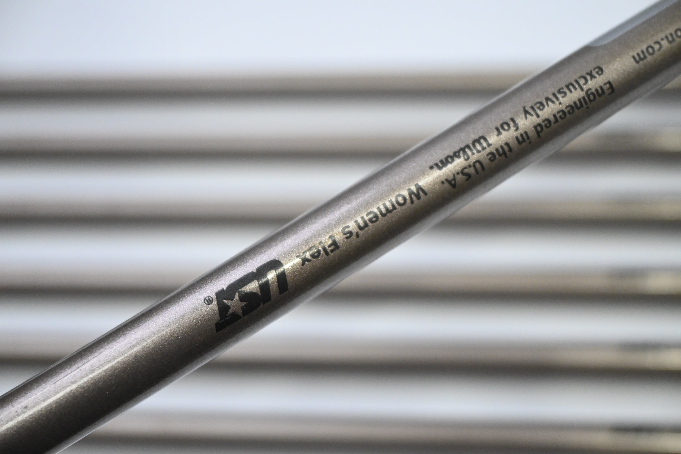Wilson X-31 Irons / 5-PW+SW / Ladies Flex UST Counter Torque Shafts