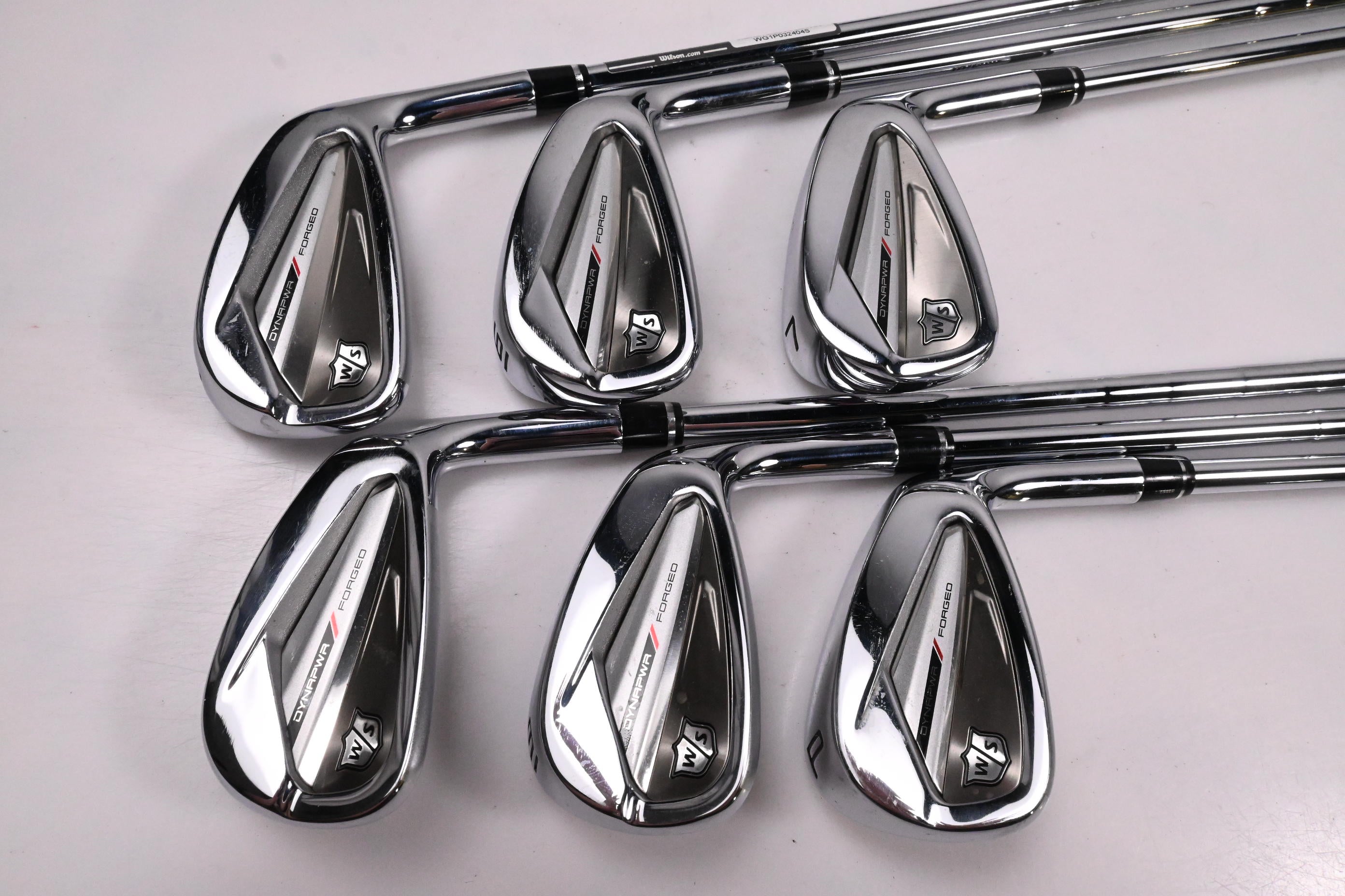 Wilson Dynapwr 2023 Forged Irons / 5-PW / Stiff Flex KBS Tour Lite Shafts