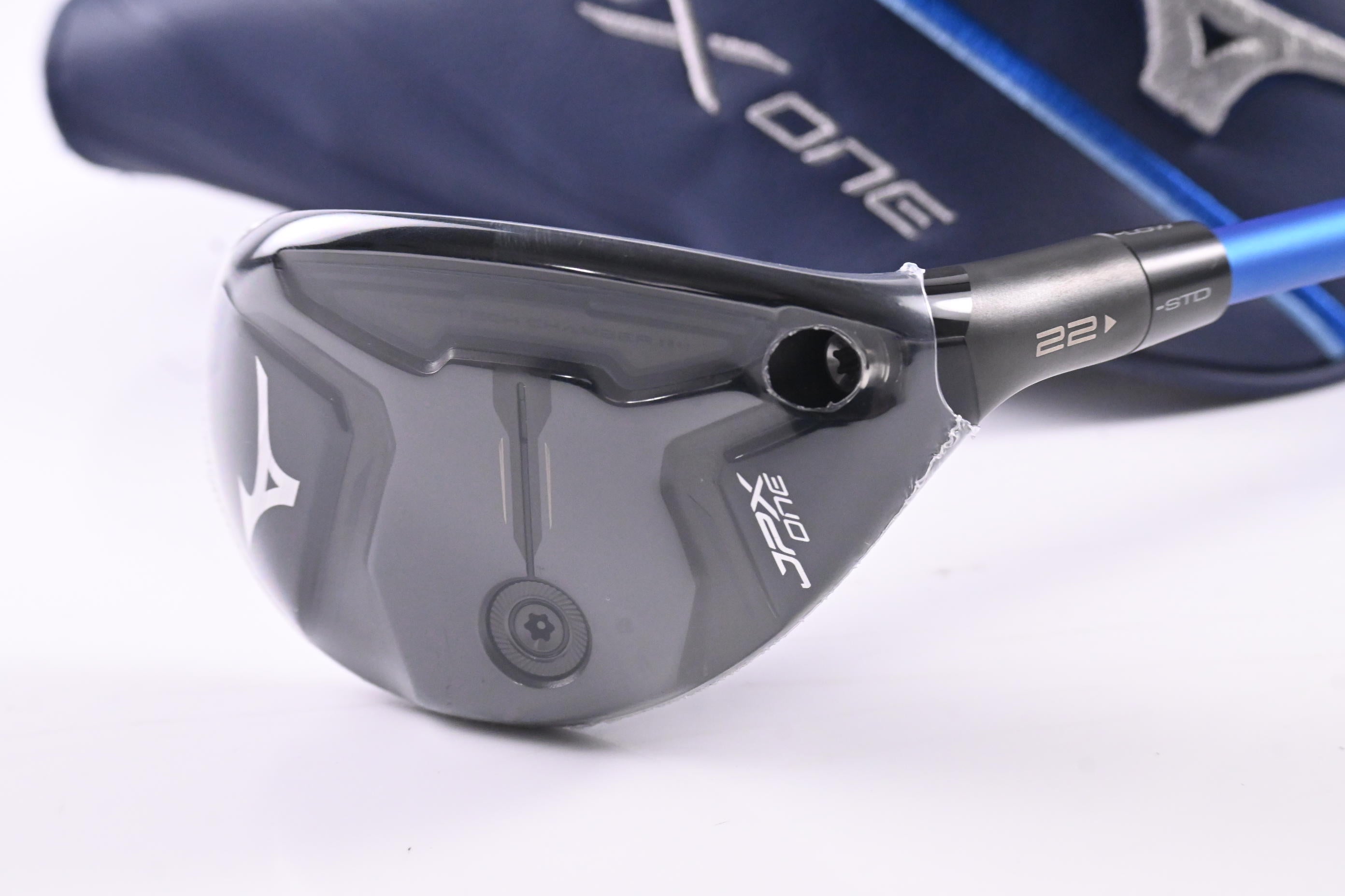 Mizuno JPX One #4 Hybrid / 22 Degree / Regular Flex Denali Frost Blue 70 Shaft