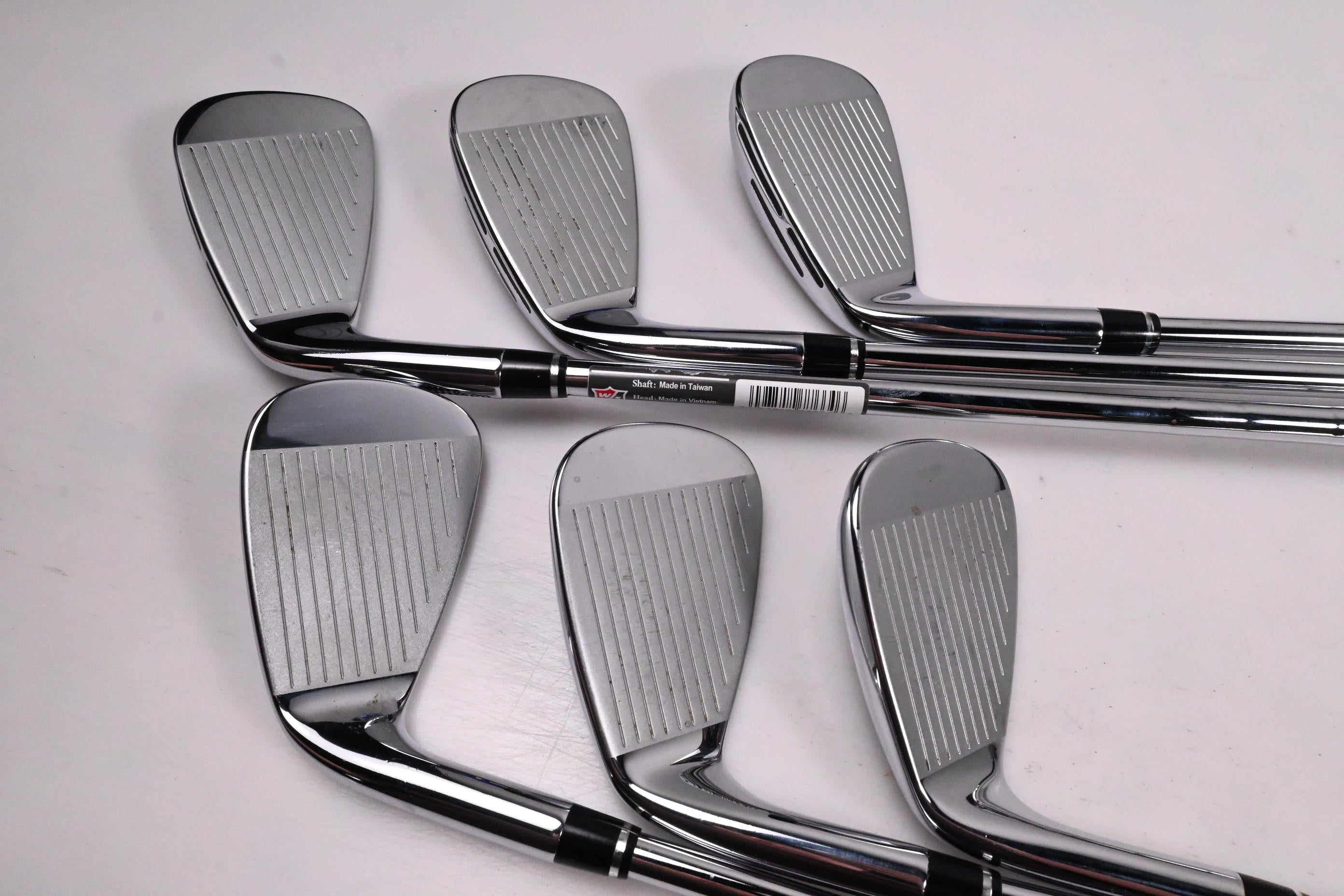 Wilson Dynapwr 2023 Forged Irons / 5-PW / Stiff Flex KBS Tour Lite Shafts