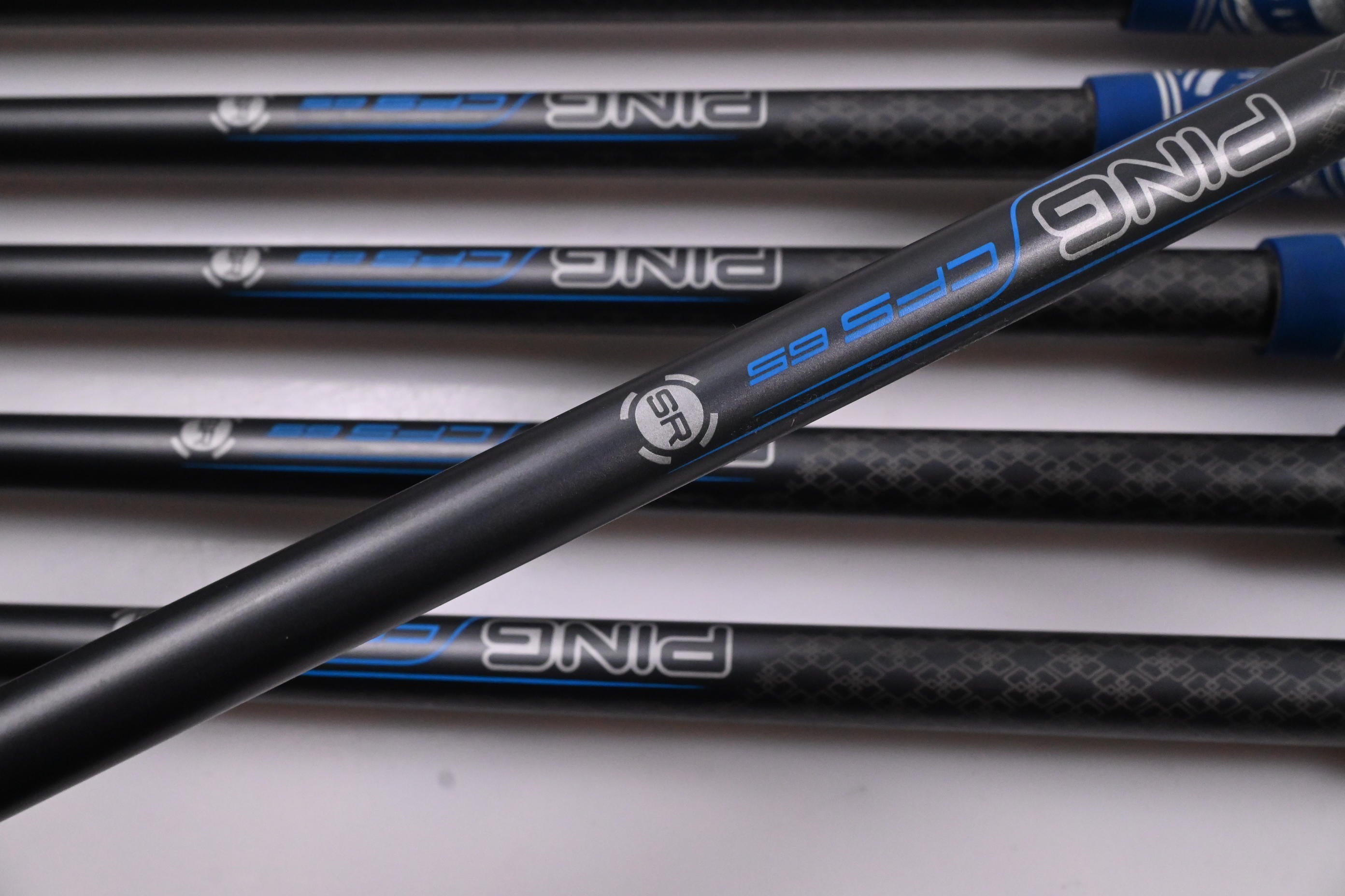 Ping GMax Irons / 6-PW+SW / Black Dot / Senior Flex Ping CFS 65 Shafts