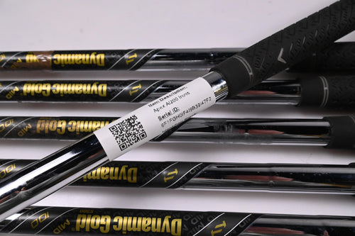 Callaway Apex Ai200 Irons / 5-PW / Stiff Flex Dynamic Gold Mid 100 S300 Shafts