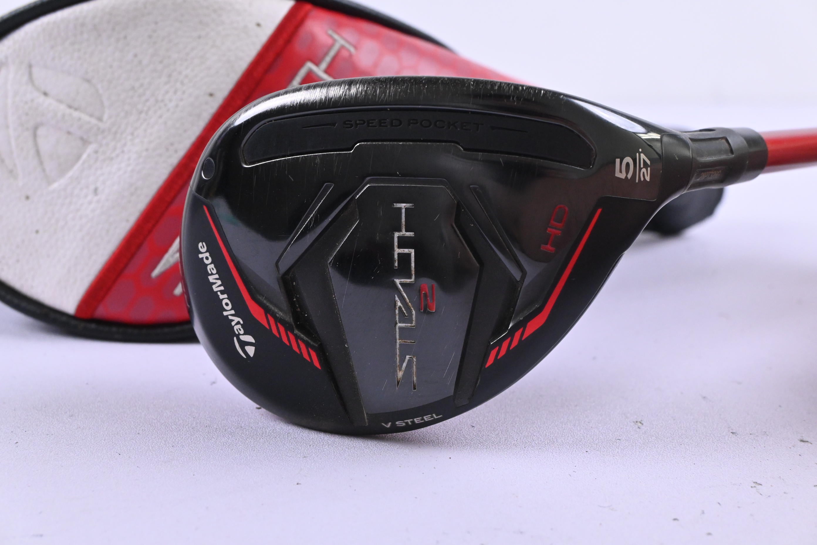 Taylormade Stealth 2 HD #5 Hybrid / 27 Degree / Senior Flex Speeder NX Red 50