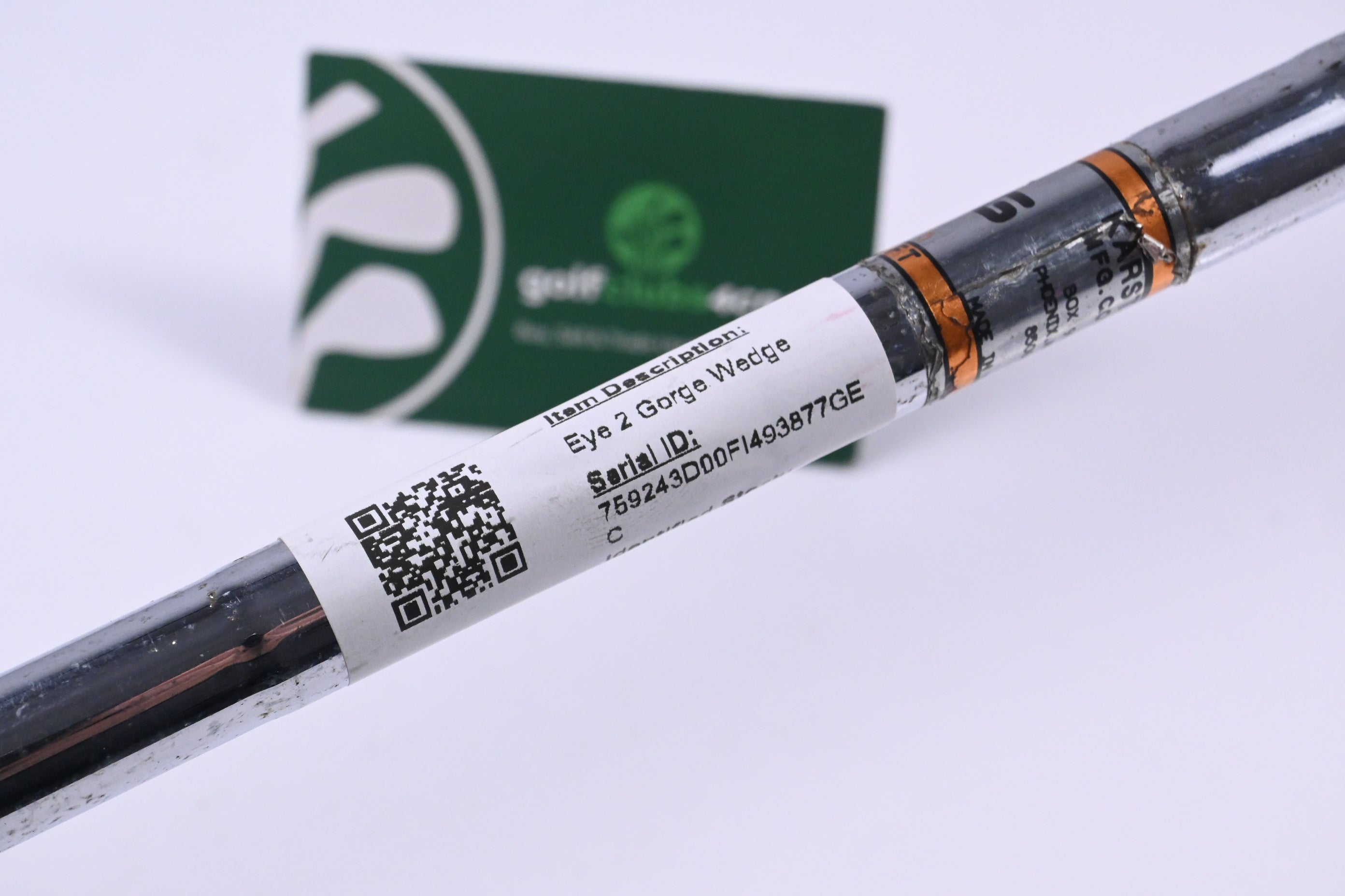 Ping Eye 2 Gorge Pitching Wedge / 50.5 Degree / White Dot / Stiff Flex Ping KT