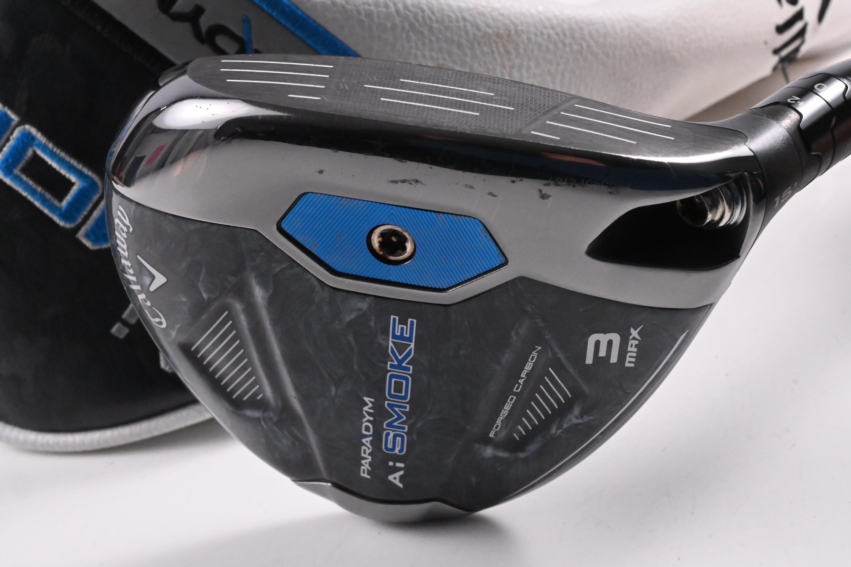 Callaway Paradym Ai Smoke Max #3 Wood / 15 Degree / Regular Flex Cypher 2.0 50