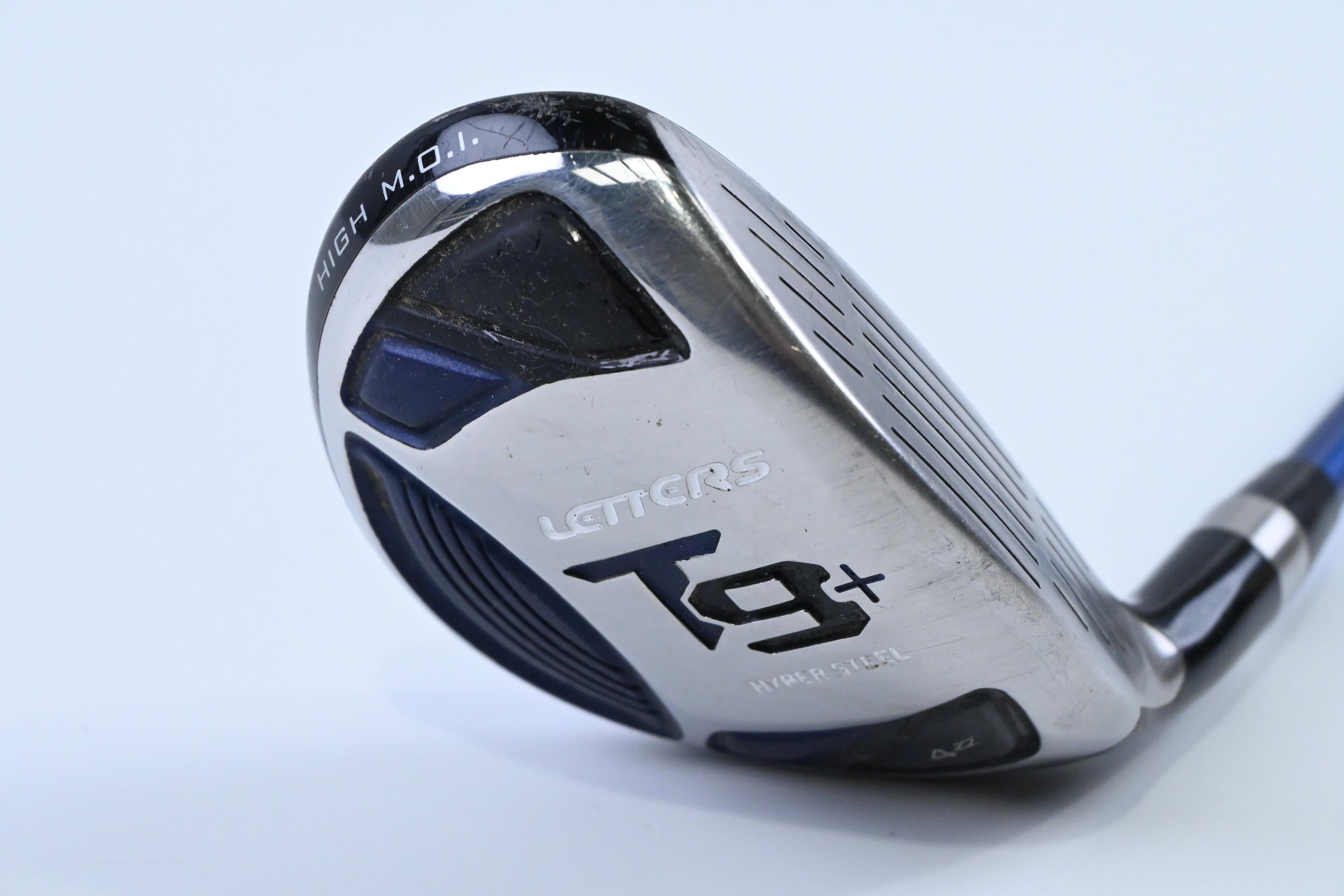 John Letters T9+ #4 Hybrid / 22 Degree / Regular Flex Aldila Tour Gold 80