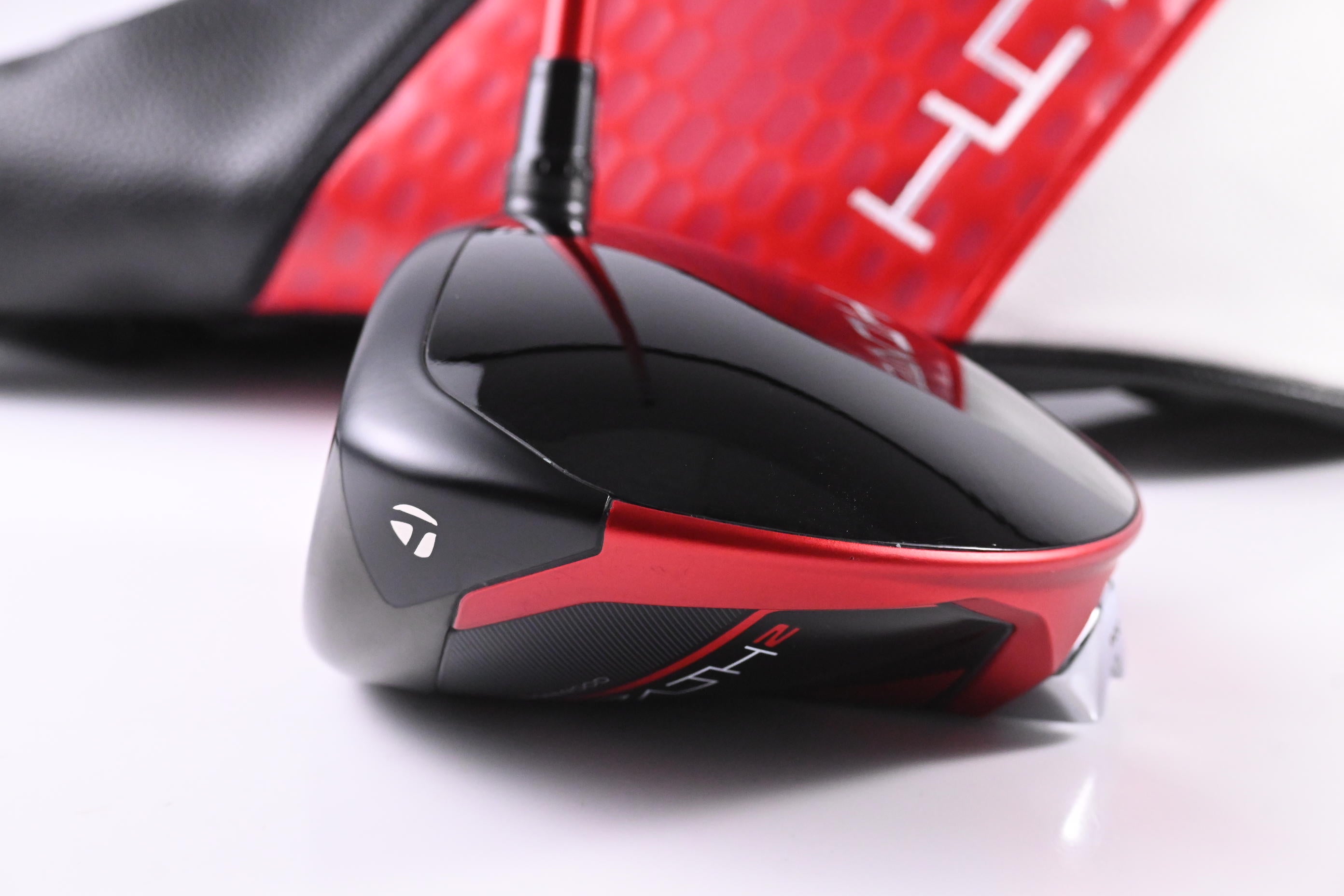 Left Hand Taylormade Stealth 2 HD Driver / 9 Degree / Stiff Flex Speeder NX Red