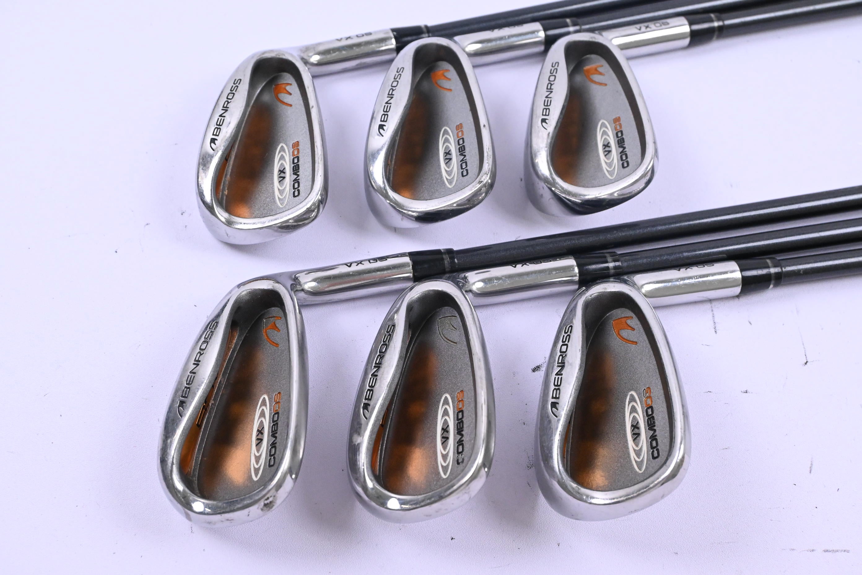 Benross VX Oversize Irons / 5-PW / Regular Flex Aldila TM-70 Shafts