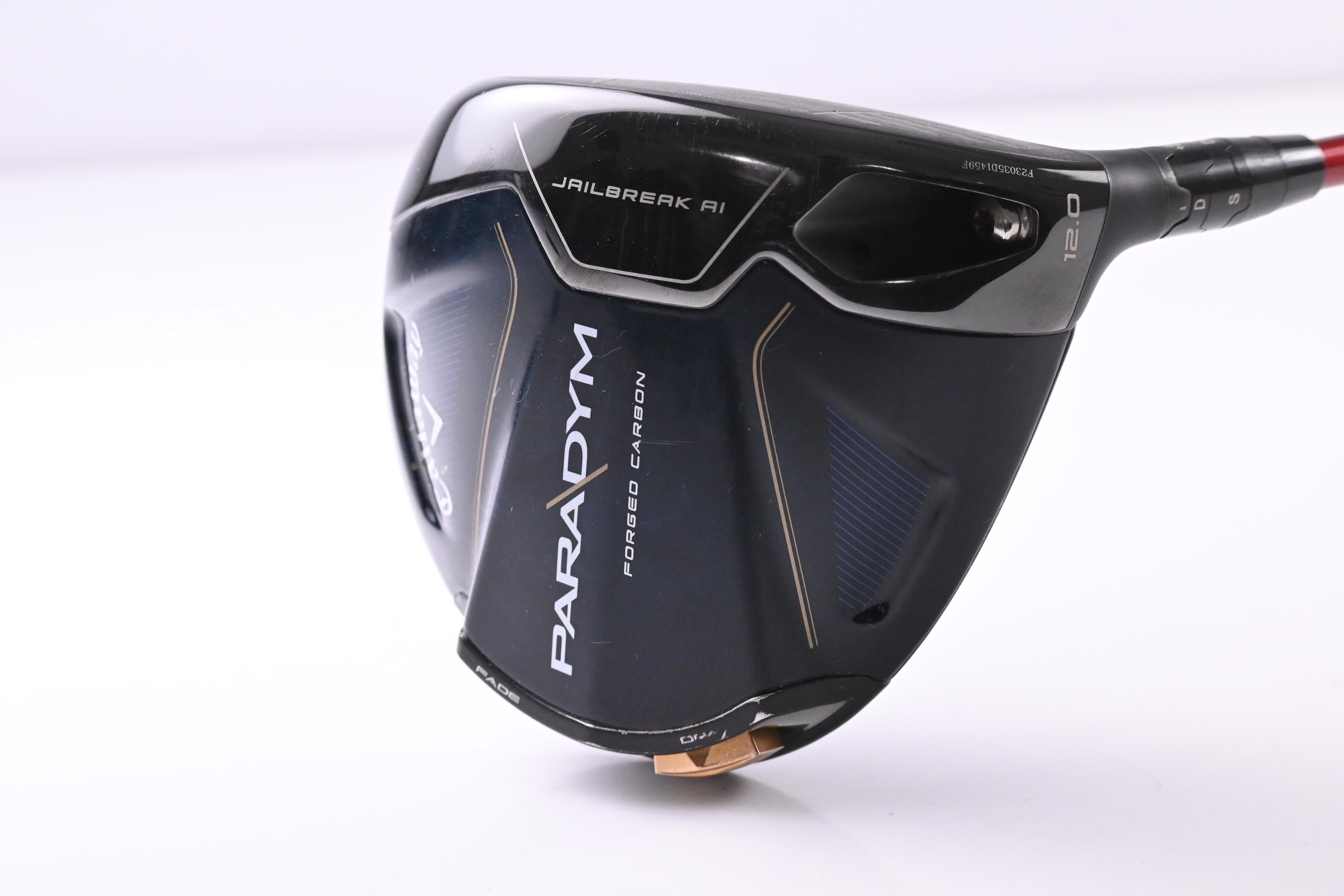 Callaway Paradym Driver / 12 Degree / Senior Flex Project X Denali Red 50 Shaft