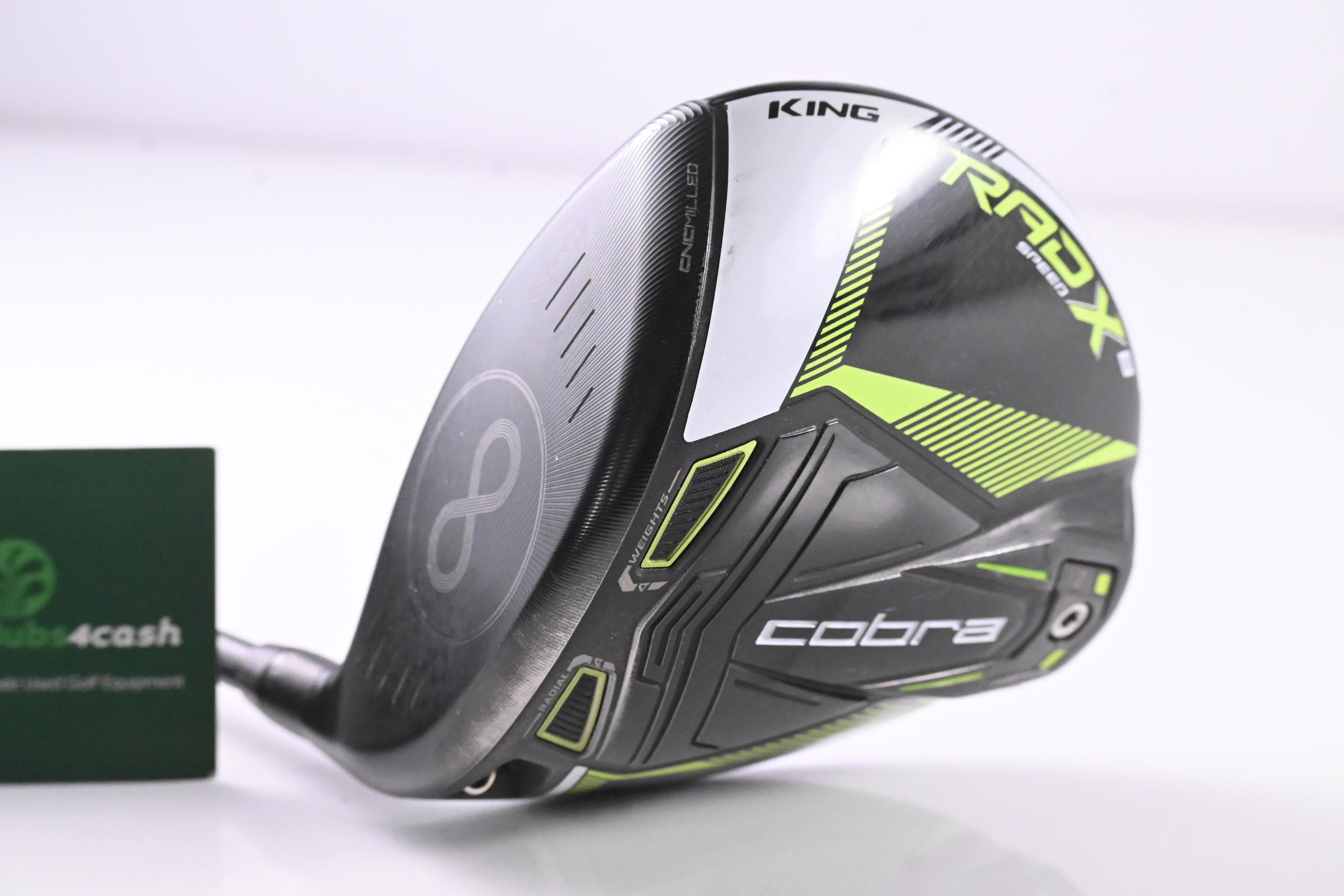 Left Hand Cobra King Radspeed XB Driver / 10.5 Degree / Stiff Flex Motore X F1 6