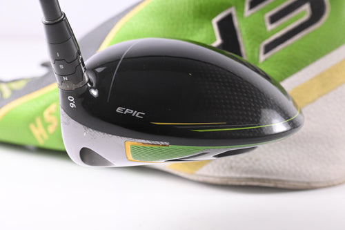 Callaway Epic Flash Sub Zero Driver / 9 Degree / Stiff Flex HZRDUS Smoke RDX 60