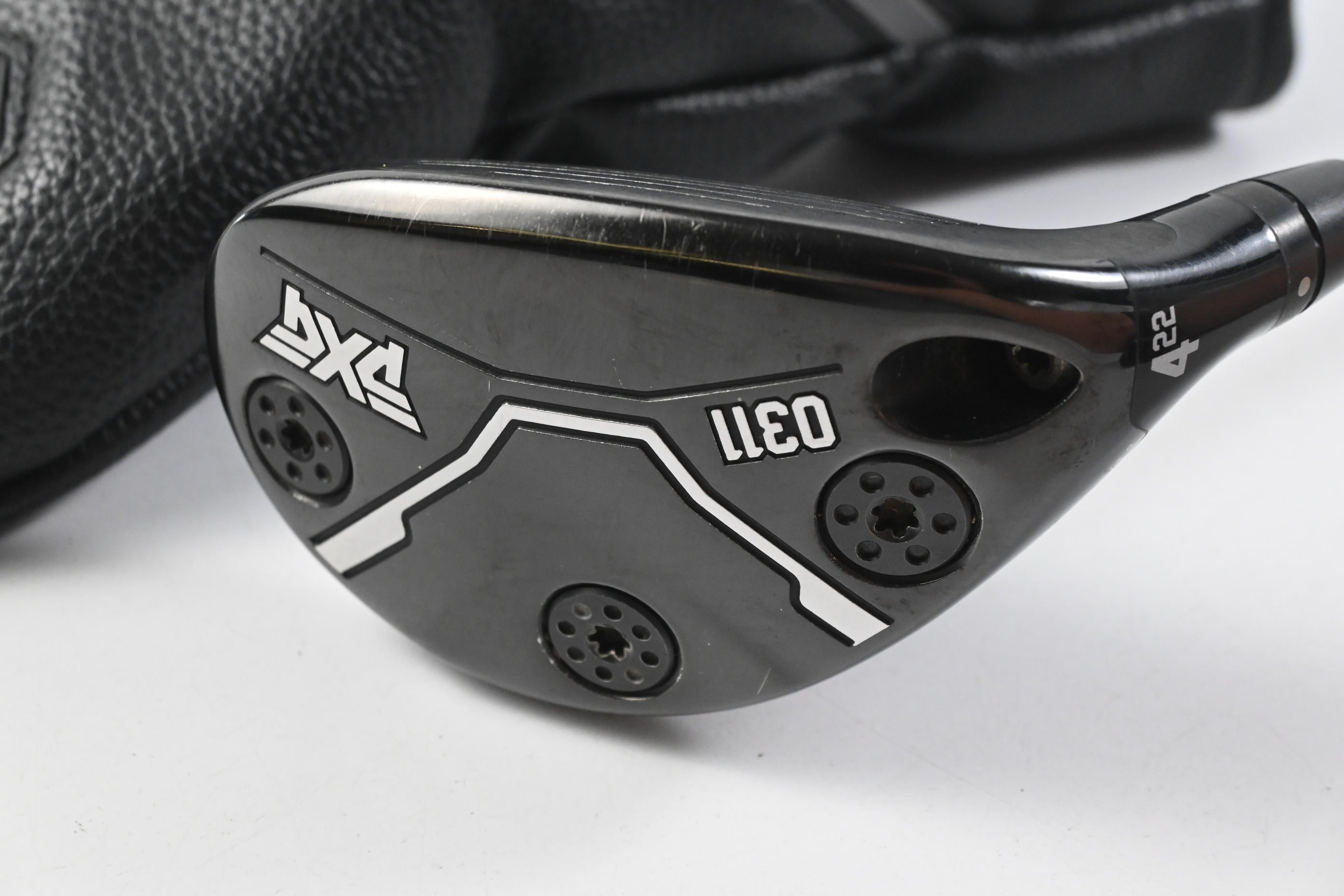 PXG 0311 Black Ops #4 Hybrid / 22 Degree / Stiff Flex Denali Blue 80 Shaft