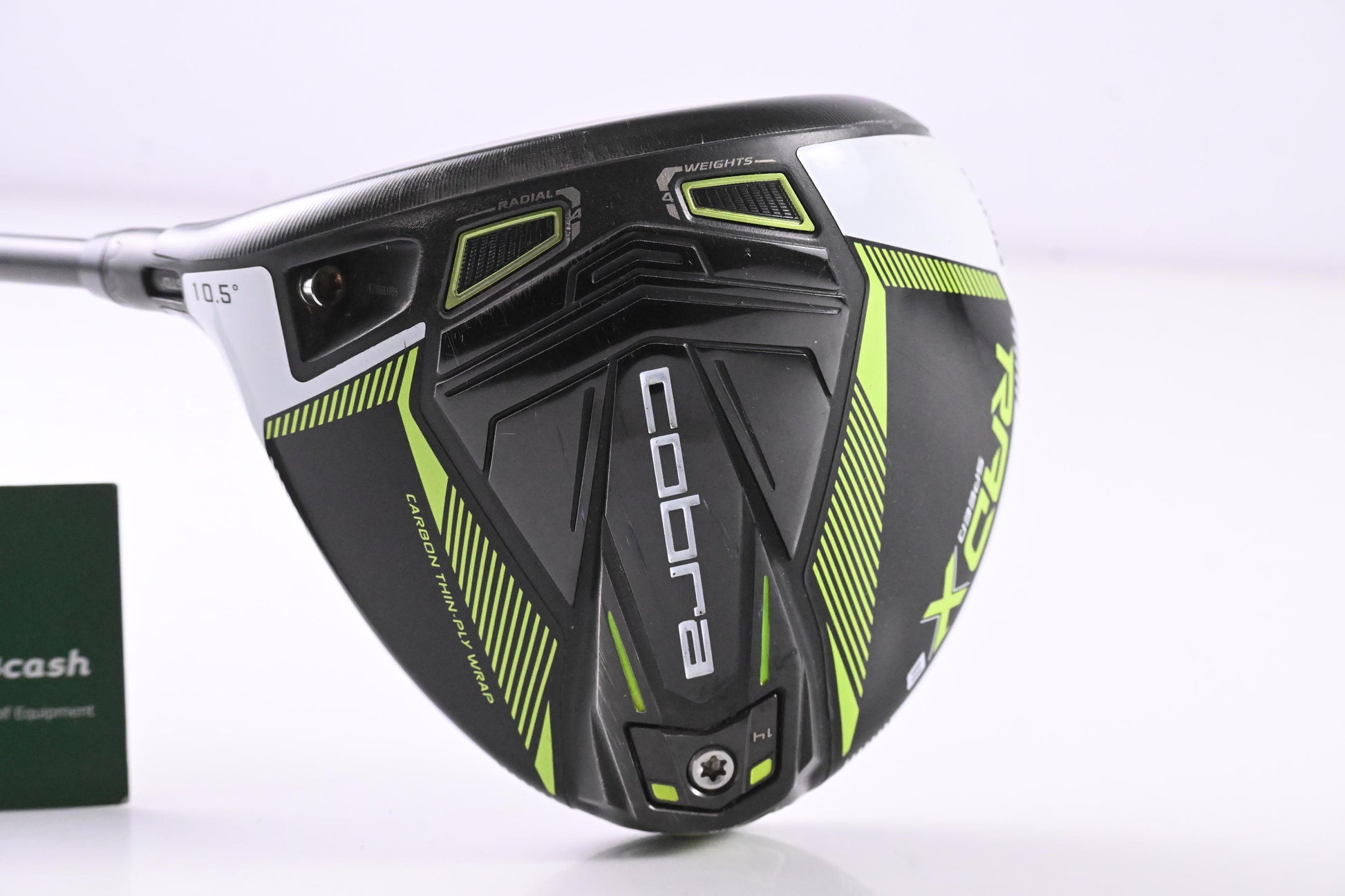 Left Hand Cobra King Radspeed XB Driver / 10.5 Degree / Stiff Flex Motore X F1 6
