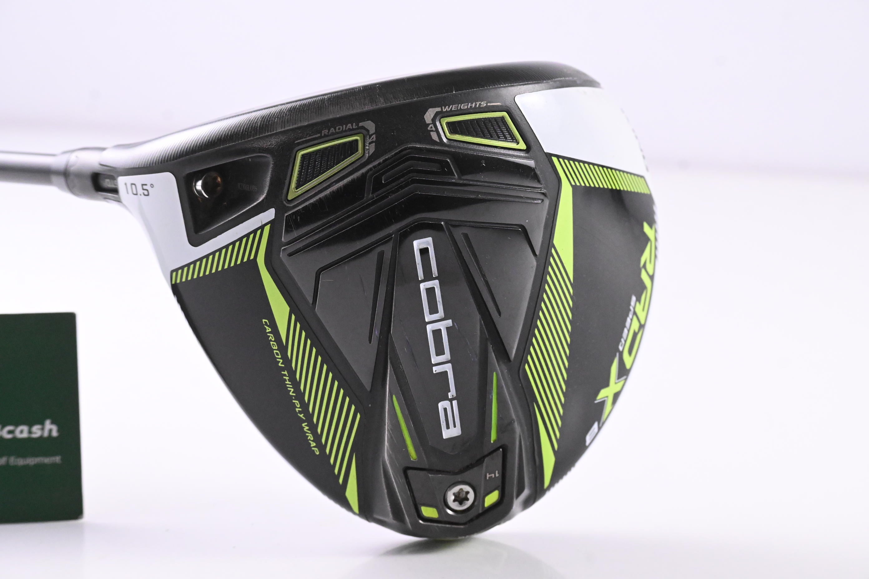 Left Hand Cobra King Radspeed XB Driver / 10.5 Degree / Stiff Flex Motore X F1 6