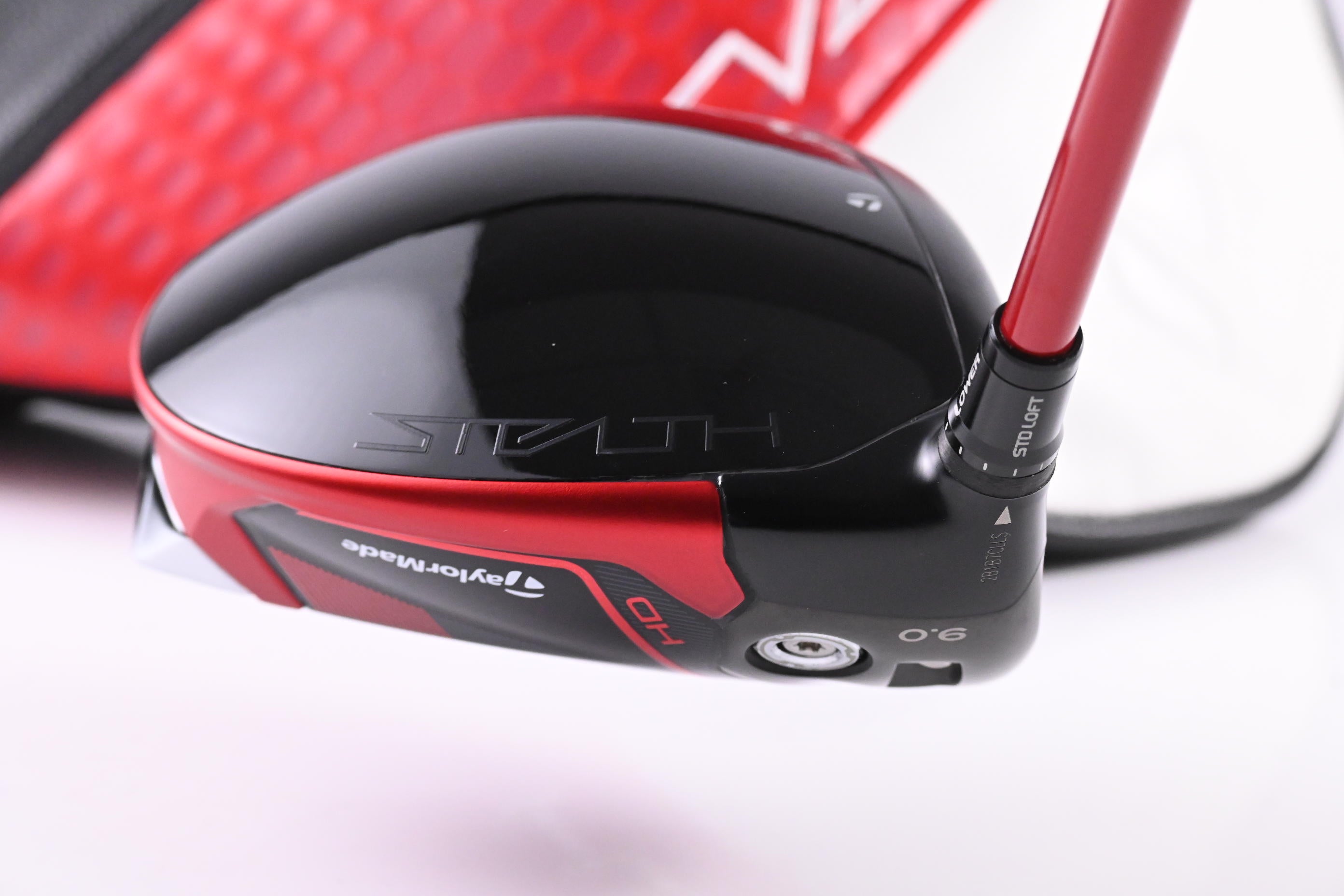 Left Hand Taylormade Stealth 2 HD Driver / 9 Degree / Stiff Flex Speeder NX Red