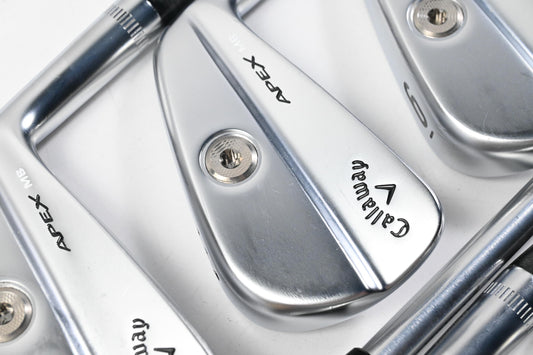 Callaway Apex MB 21 Irons / 4-PW / Stiff Flex Project X I0 110 Shafts