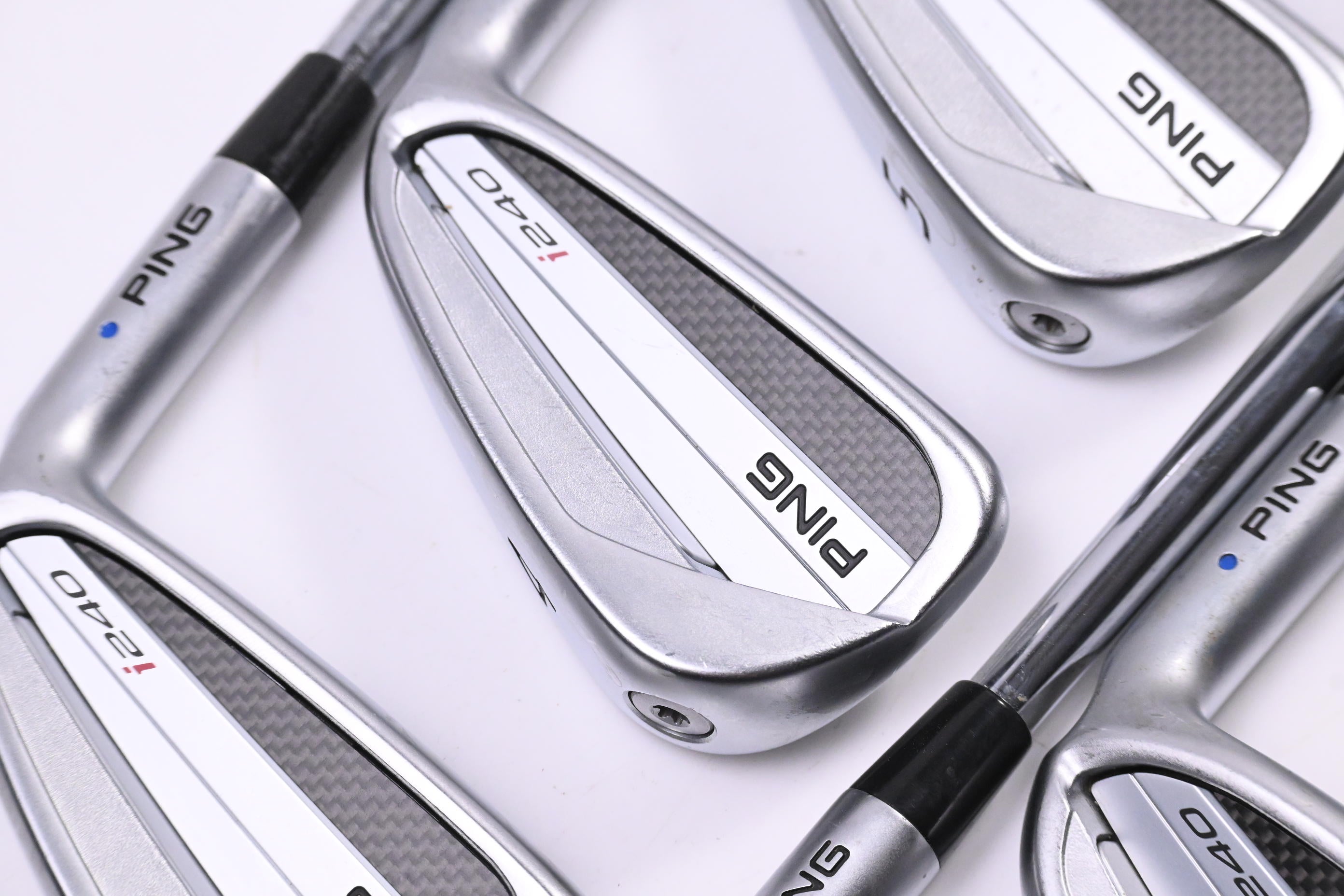 Ping I240 Irons / 3-PW / Blue Dot / X-Flex Dynamic Gold 120 X100 Shafts