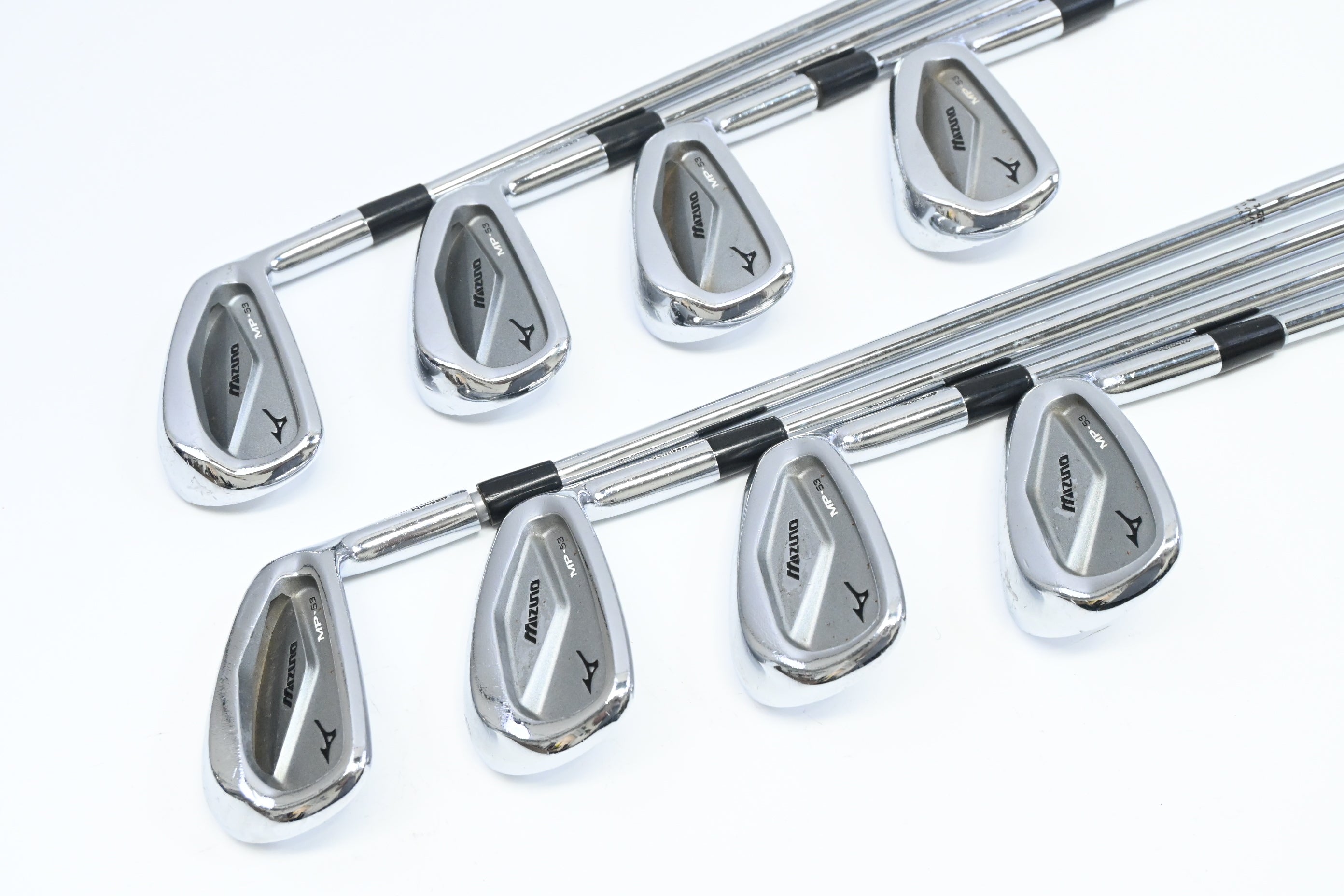 Mizuno MP-53 Irons / 3-PW / Regular Flex Dynamic Gold R300 Shafts