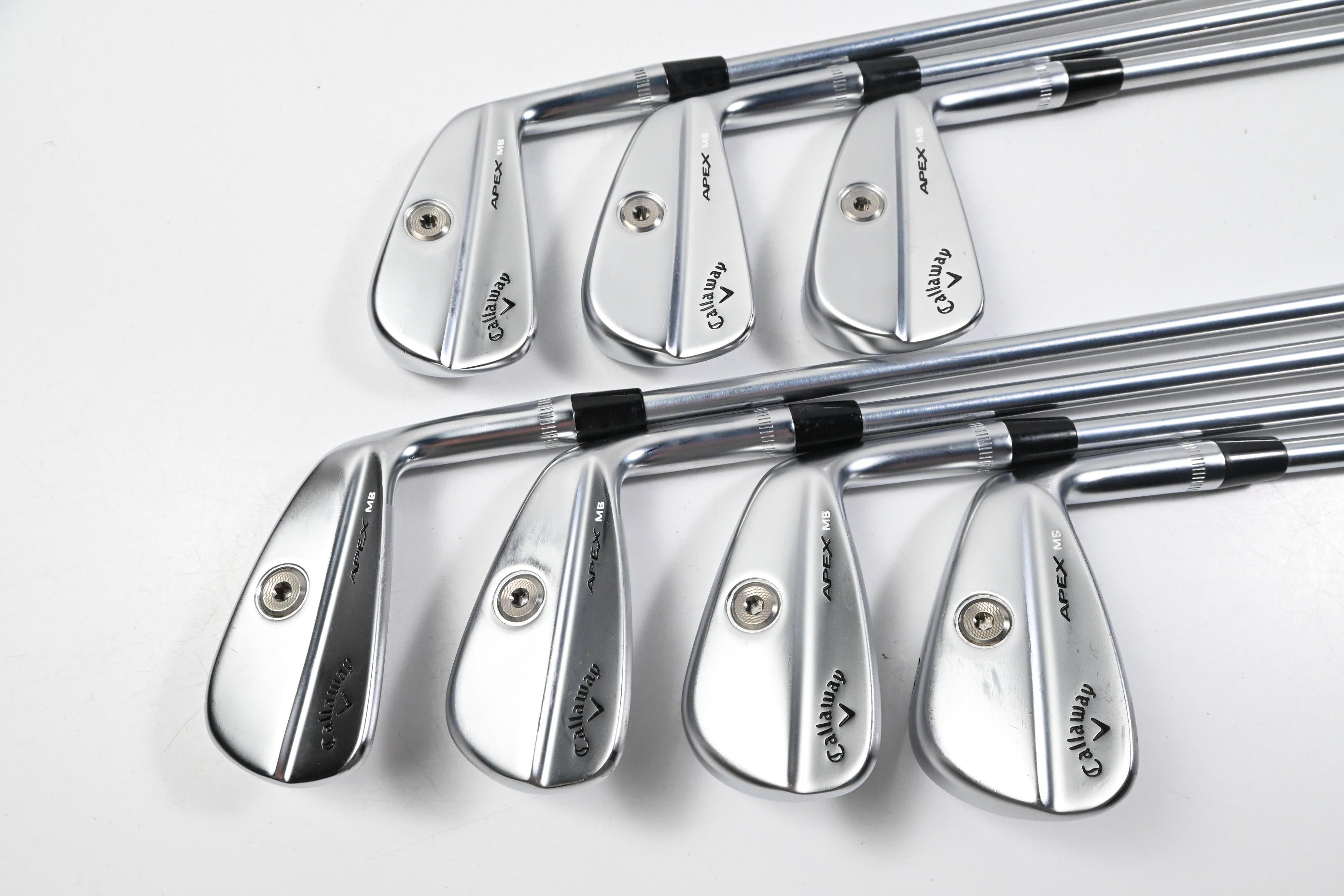 Callaway Apex MB 21 Irons / 4-PW / Stiff Flex Project X I0 110 Shafts