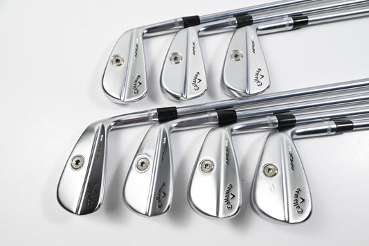 Callaway Apex MB 21 Irons / 4-PW / Stiff Flex Project X I0 110 Shafts