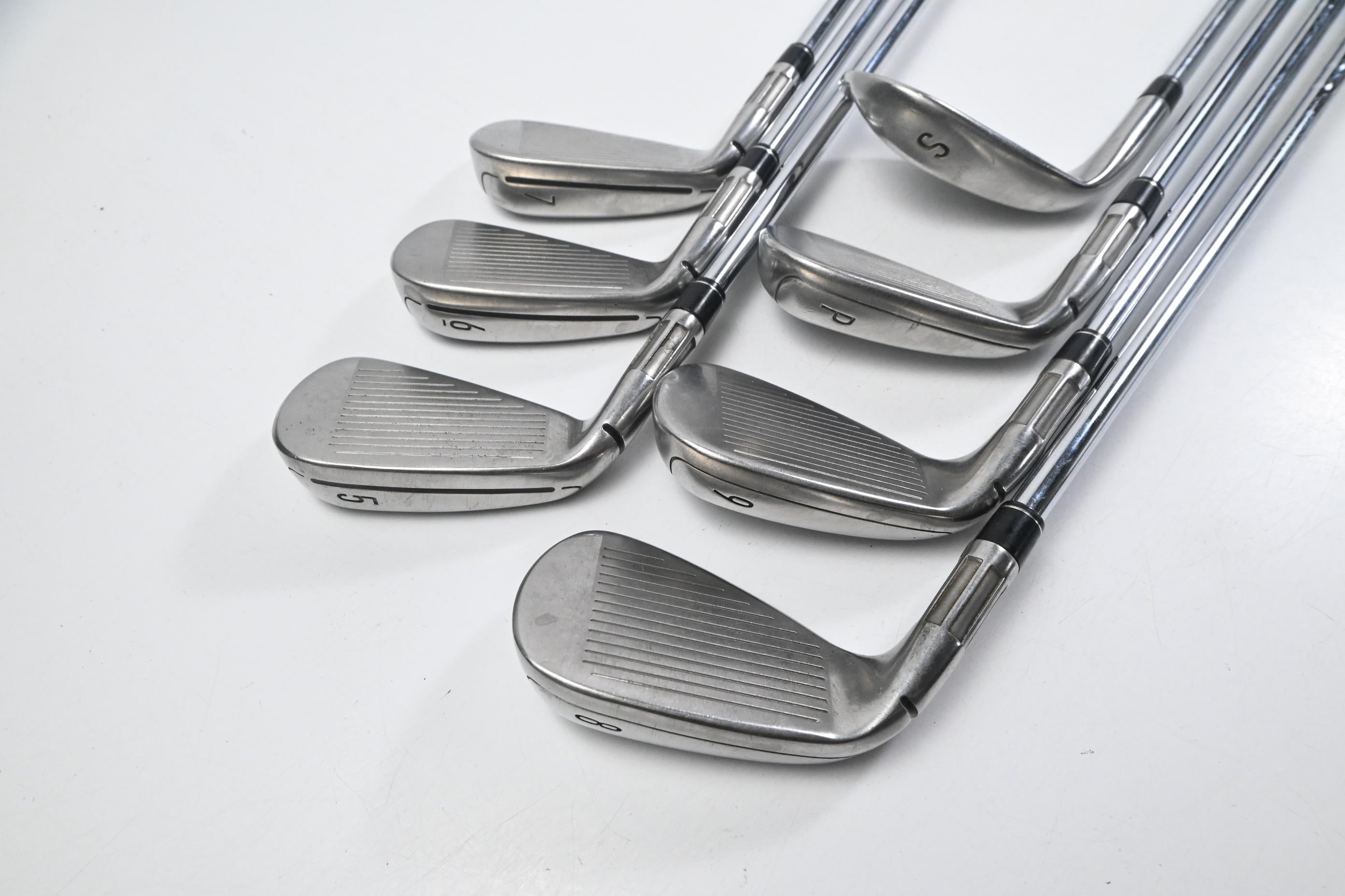 Taylormade M6 Irons / 5-PW+SW / Regular Flex KBS MAX 85 Shafts