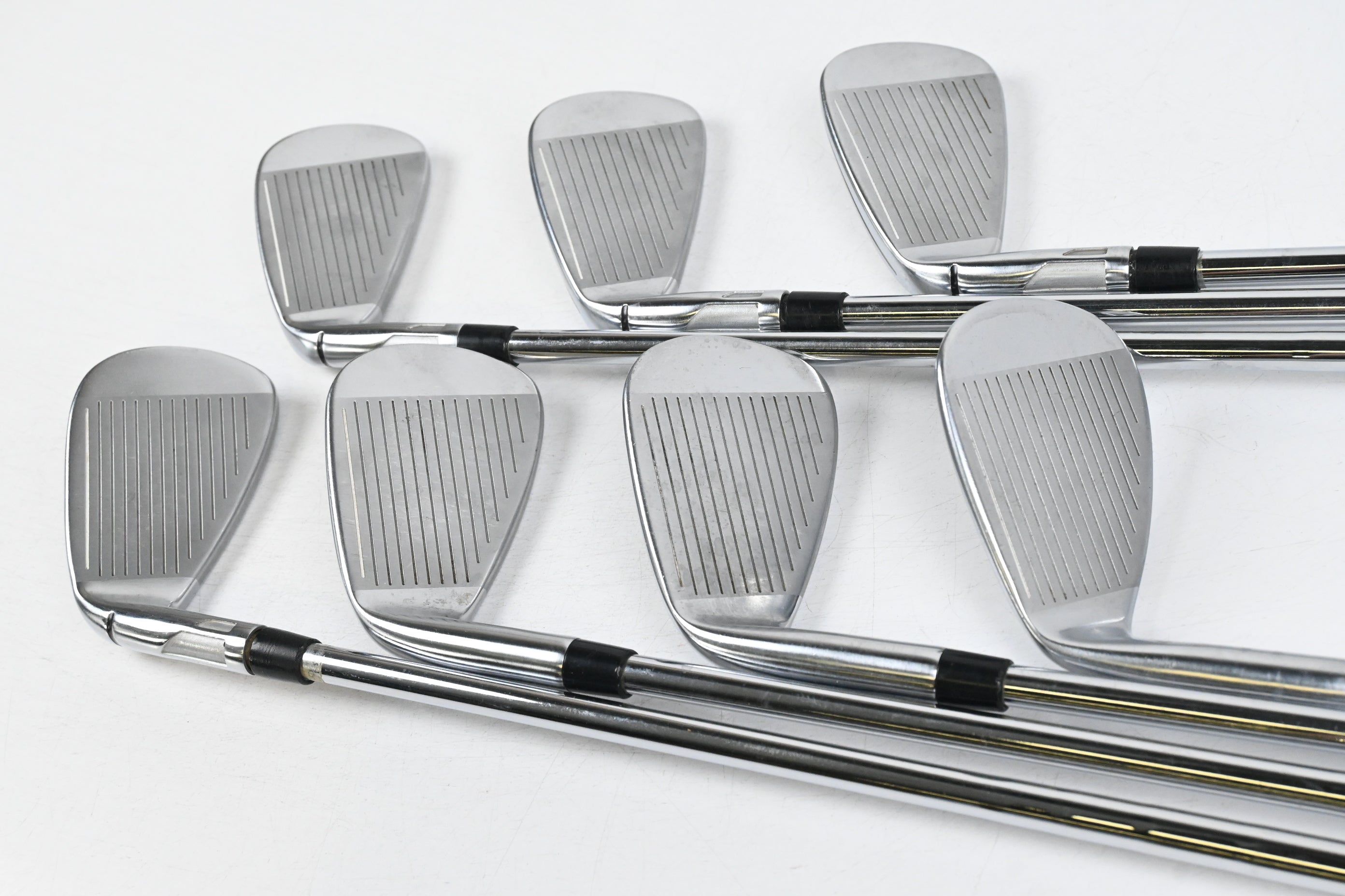 Taylormade Qi Irons / 5-PW+SW / Stiff Flex KBS MAX MT 85 Shafts
