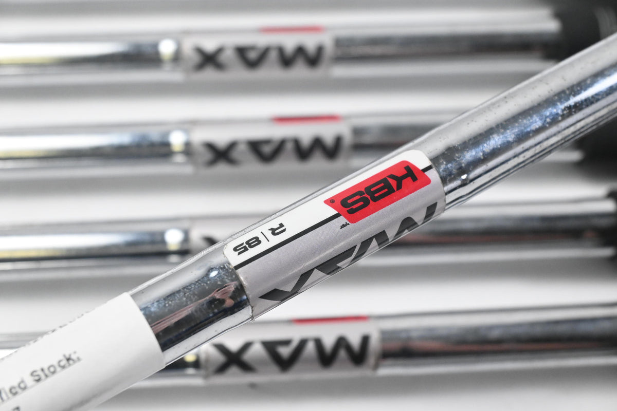 Taylormade M6 Irons / 5-PW+SW / Regular Flex KBS MAX 85 Shafts