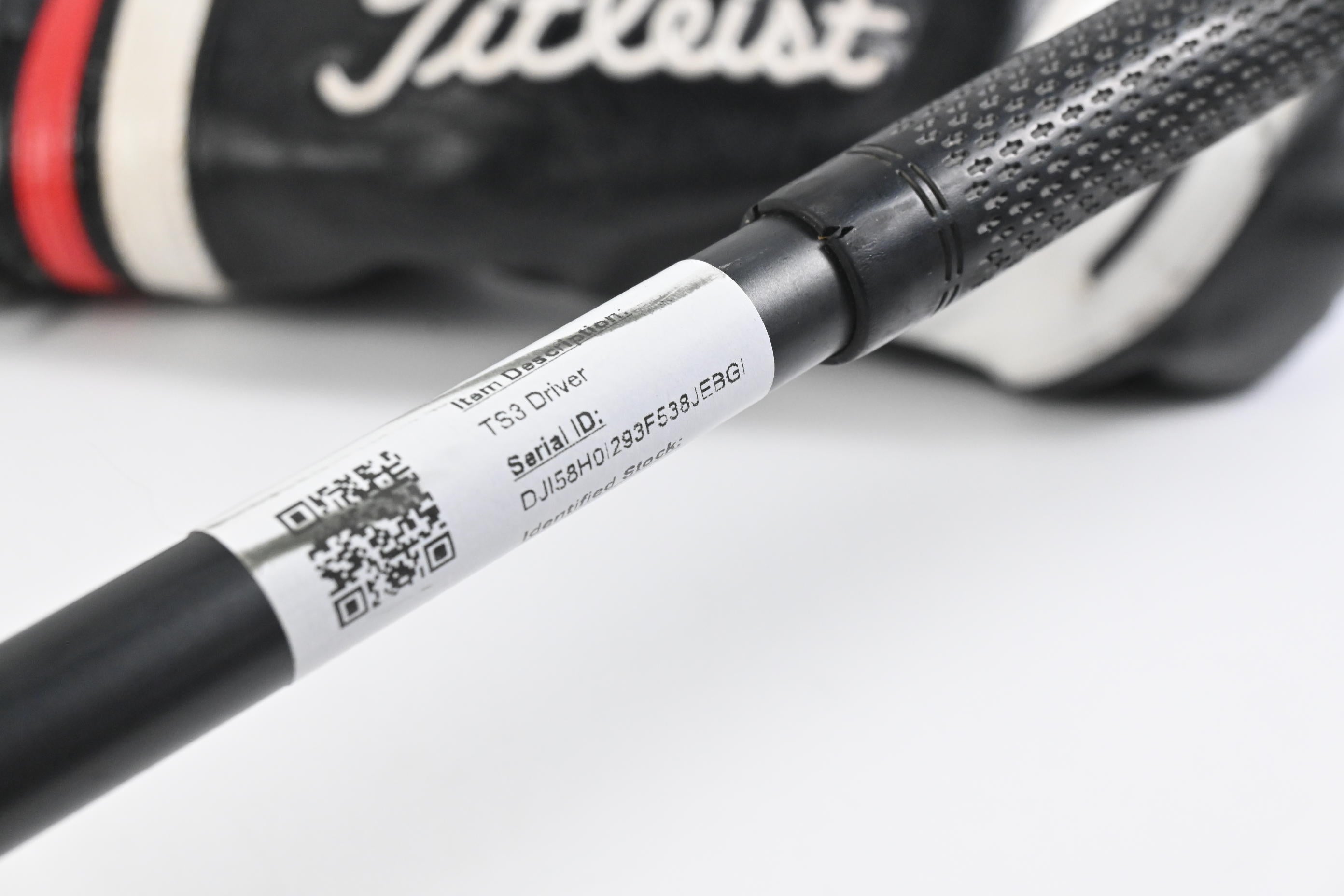 Titleist TS3 Driver / 10.5 Degree / Stiff Flex Hzrdus Smoke Black 60 Shaft