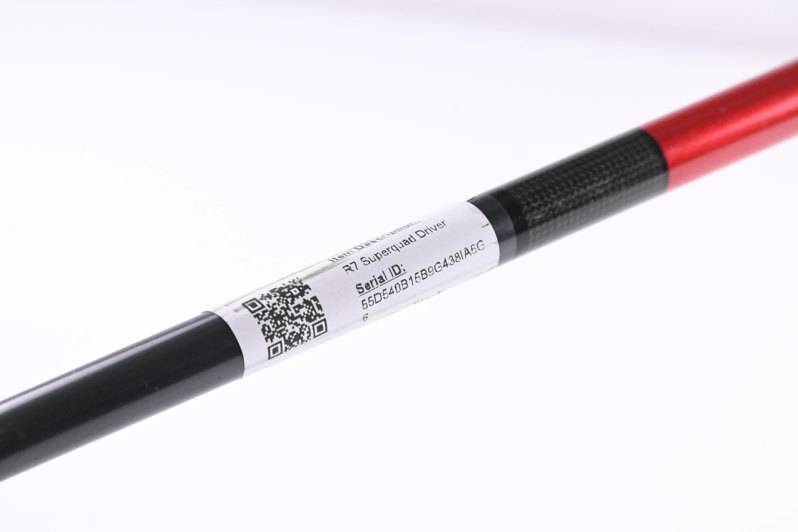 Taylormade R7 Superquad Driver / 10.5 Degree / Regular Flex Fujikura REAX 65