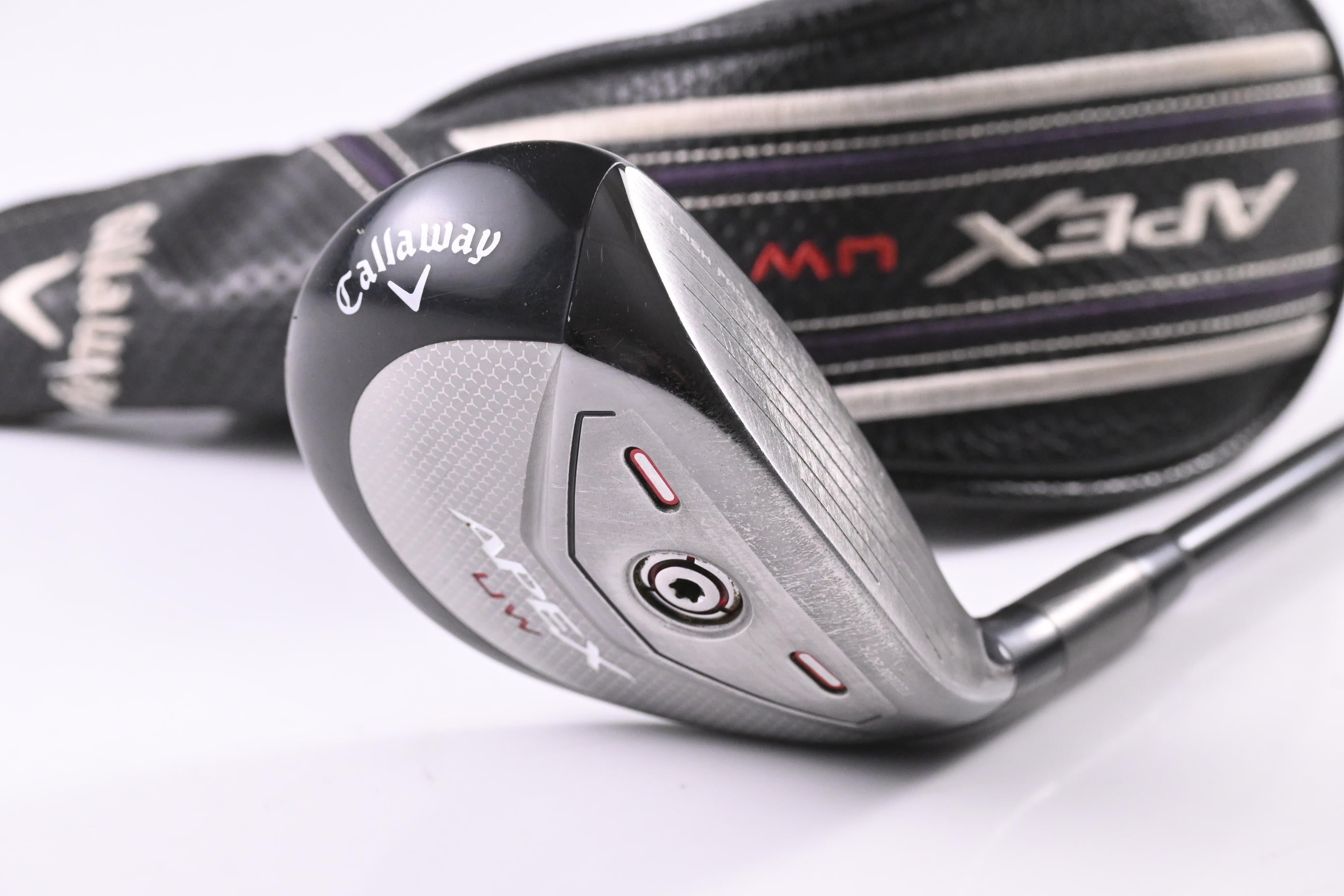 Callaway Apex UW #3 Hybrid / 21 Degree / Stiff Flex HZRDUS Smoke RDX Black 70 Shaft