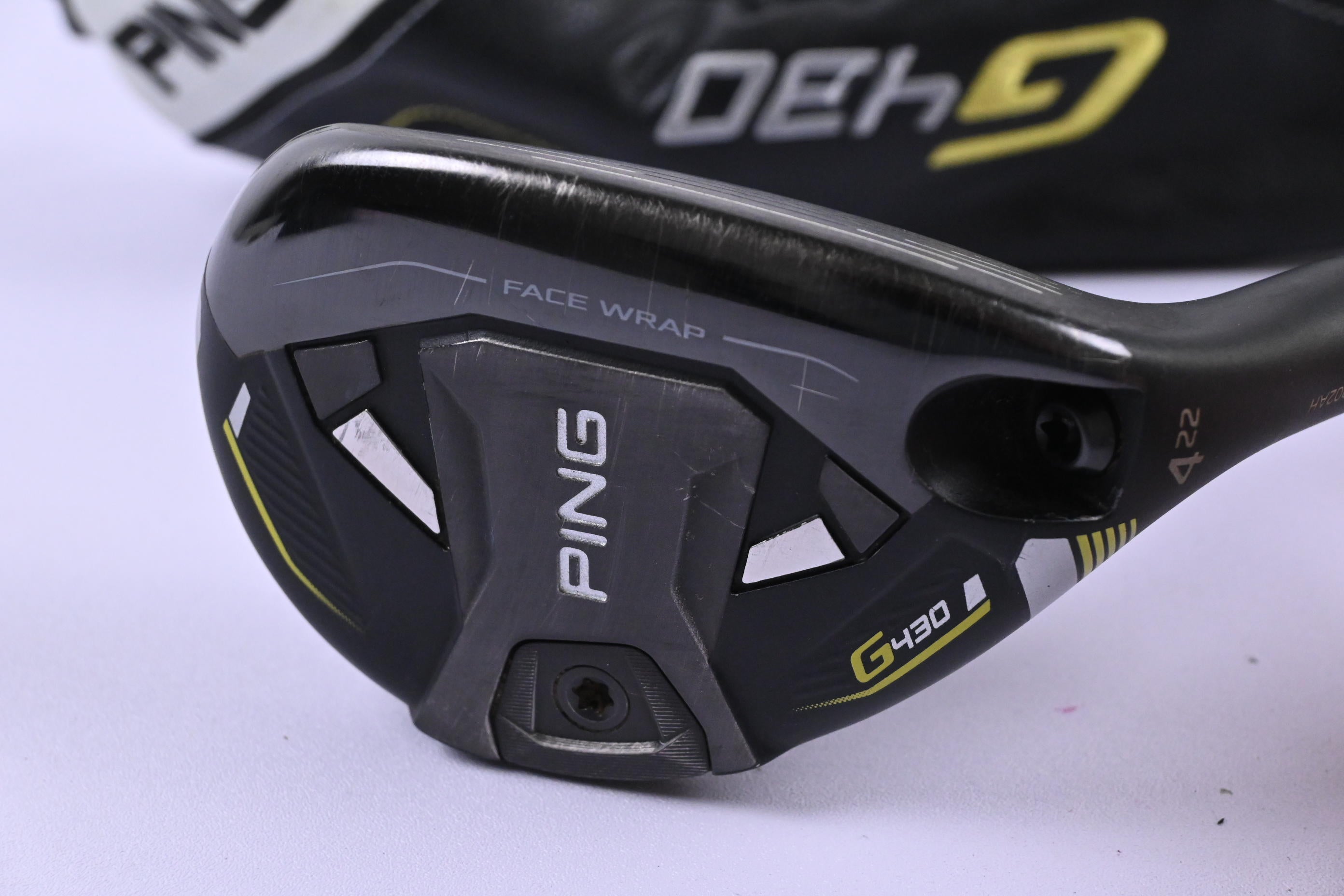 Ping G430 #4 Hybrid / 22 Degree / Stiff Flex Ping Tour 2.0 Chrome 85 Shaft