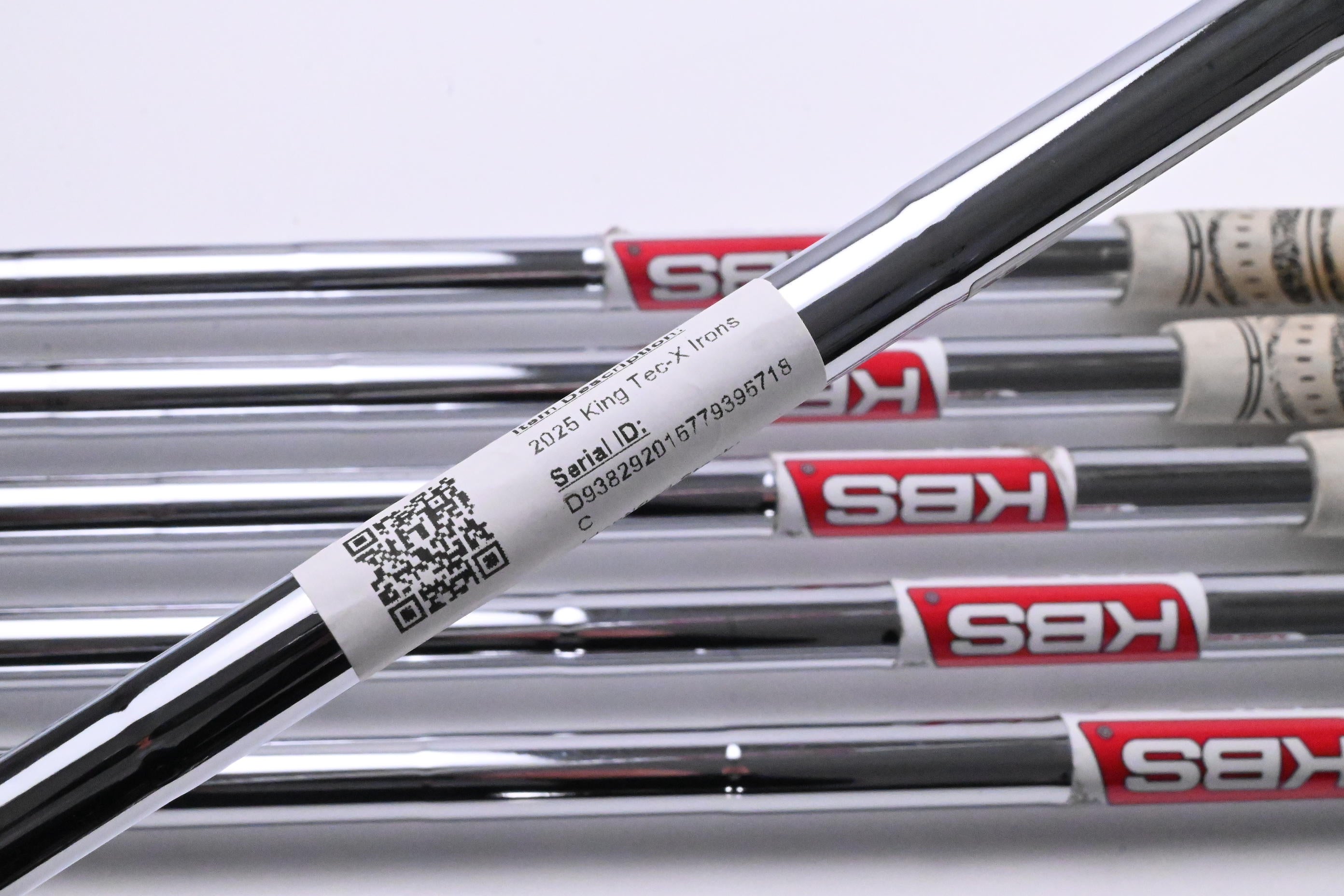 Cobra 2025 King Tec-X Irons / 5-PW / Regular Flex KBS Tour Lite Shafts