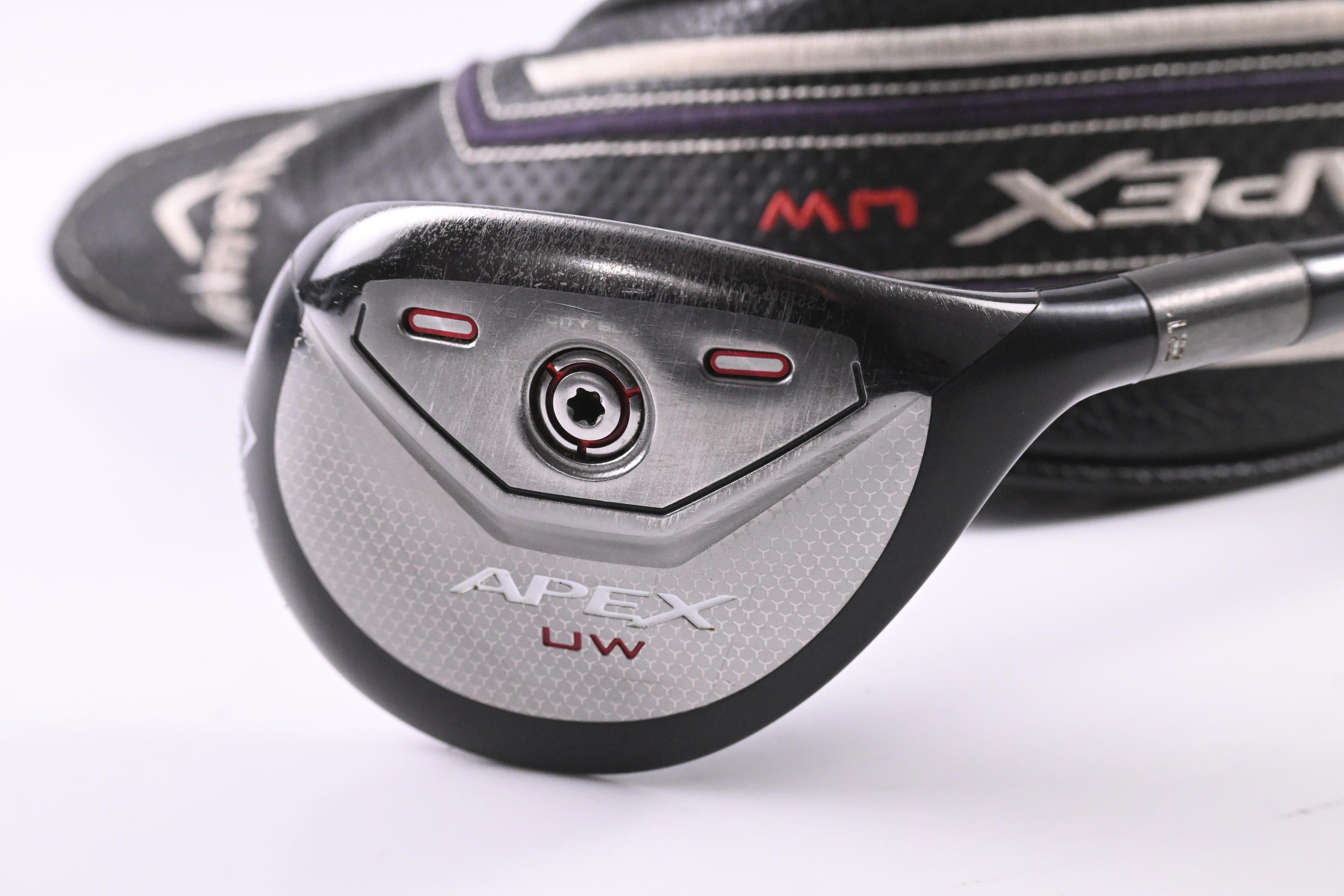 Callaway Apex UW #3 Hybrid / 21 Degree / Stiff Flex HZRDUS Smoke RDX Black 70 Shaft