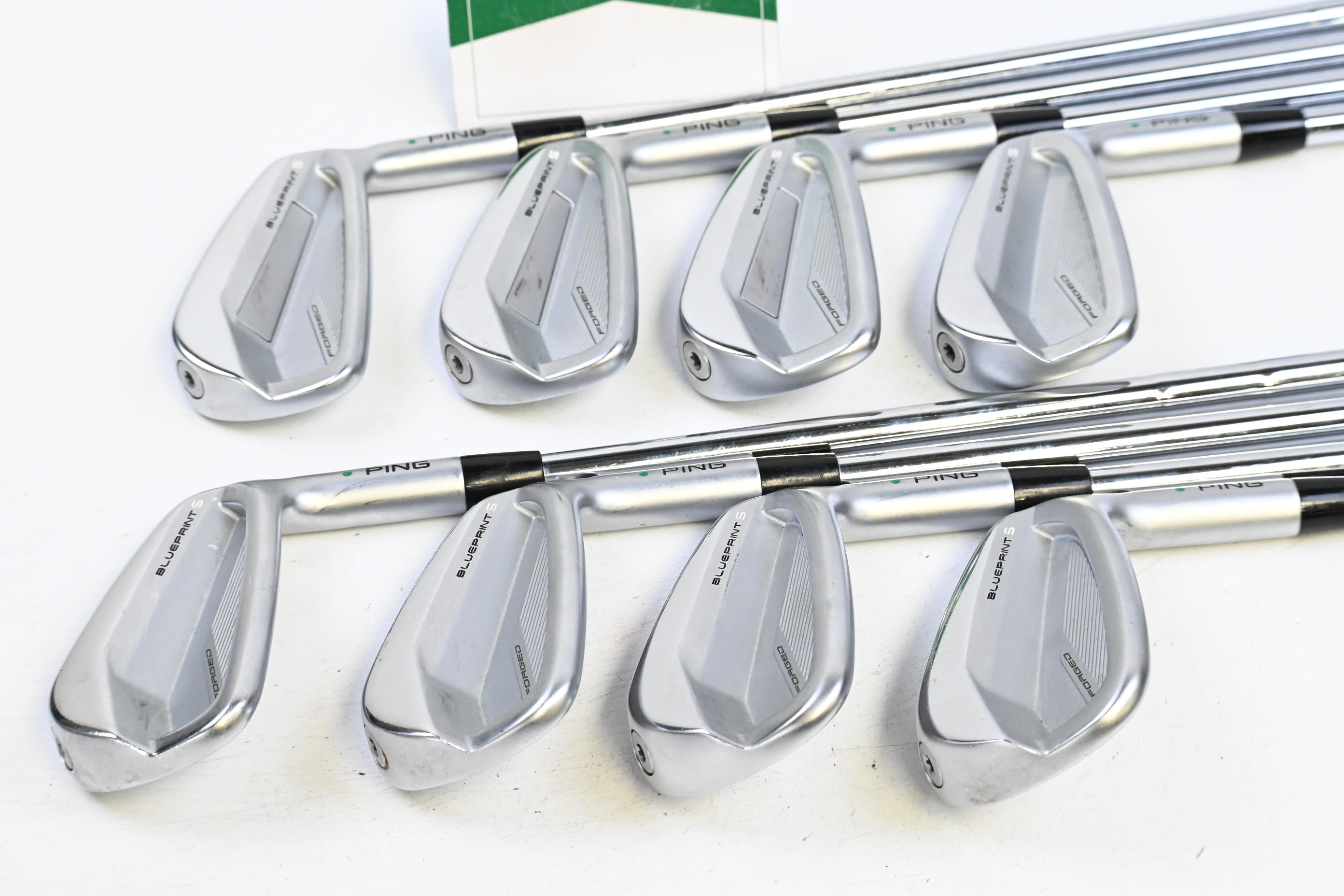 Ping Blueprint S Irons / 3-PW / Green Dot / X-Flex N.S.PRO Modus3 Tour 105