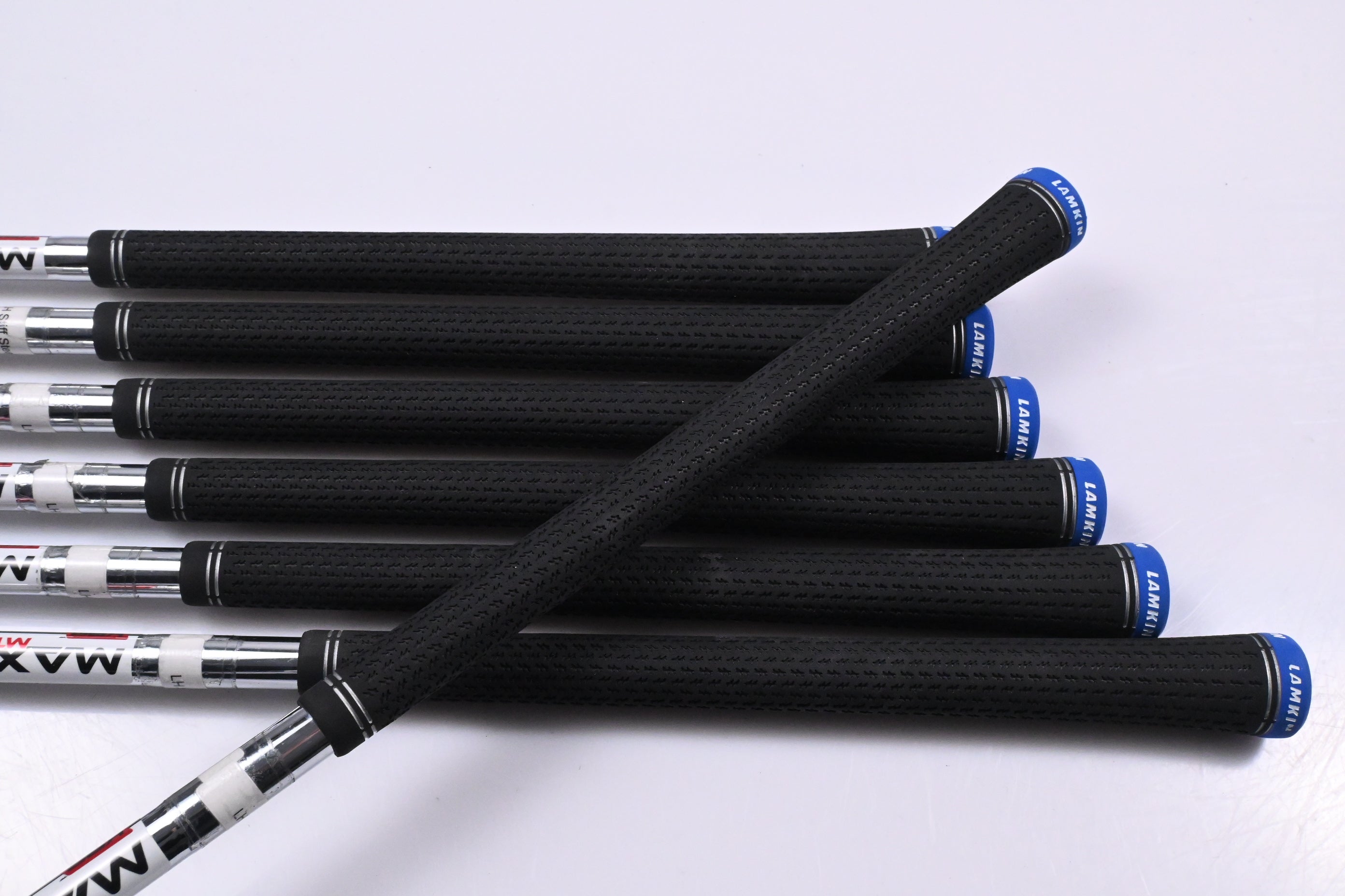 Left Hand Taylormade Qi Irons / 5-PW+SW / Stiff Flex KBS Max MT 85 Shaft