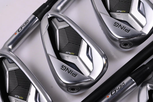 Ping G430 Irons / 6-PW+45°+50° / Orange Dot / Regular Flex Ping Alta CB Black
