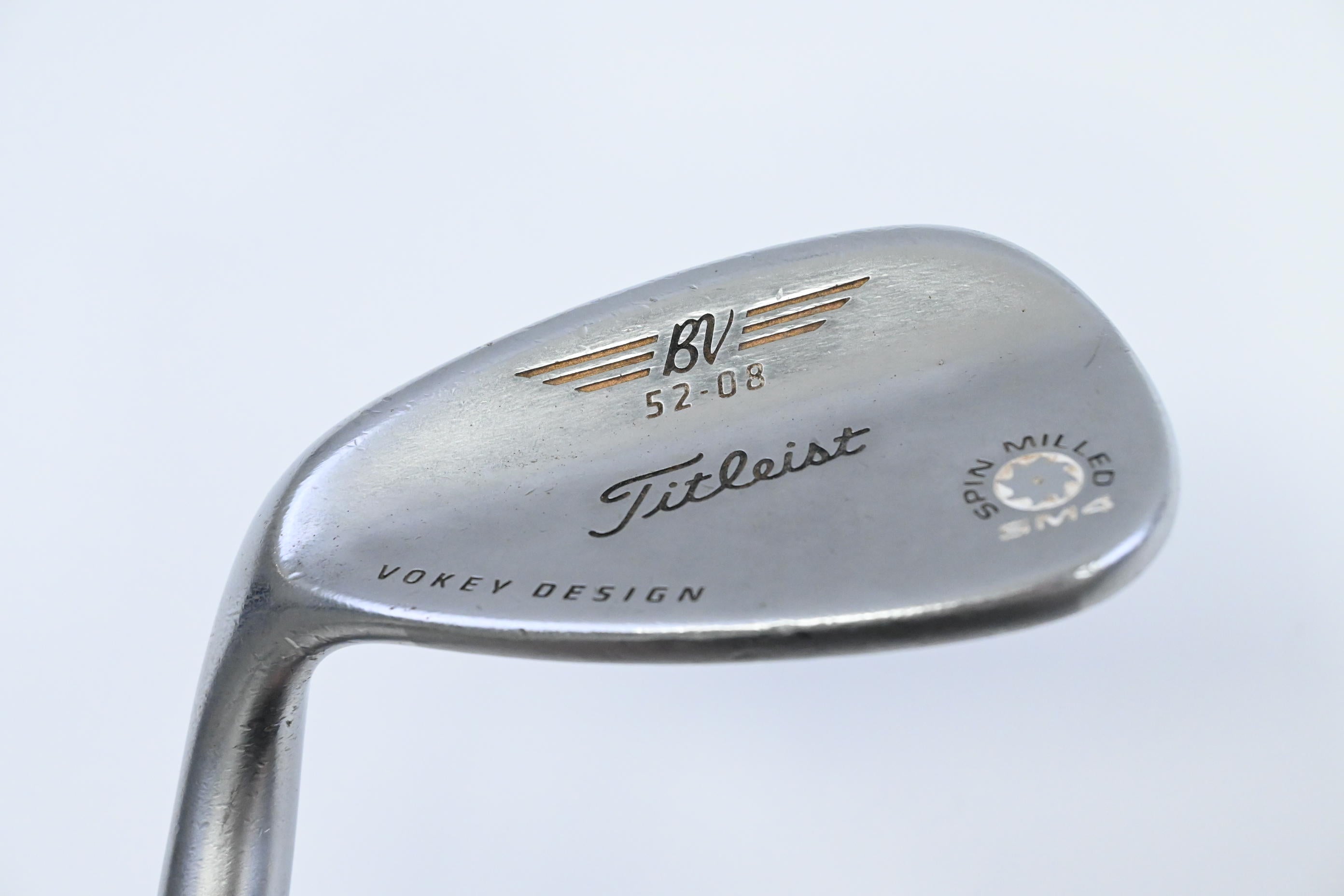 Left Hand Titleist Vokey SM4 Gap Wedge / 52 Degree / Wedge Flex Vokey Design