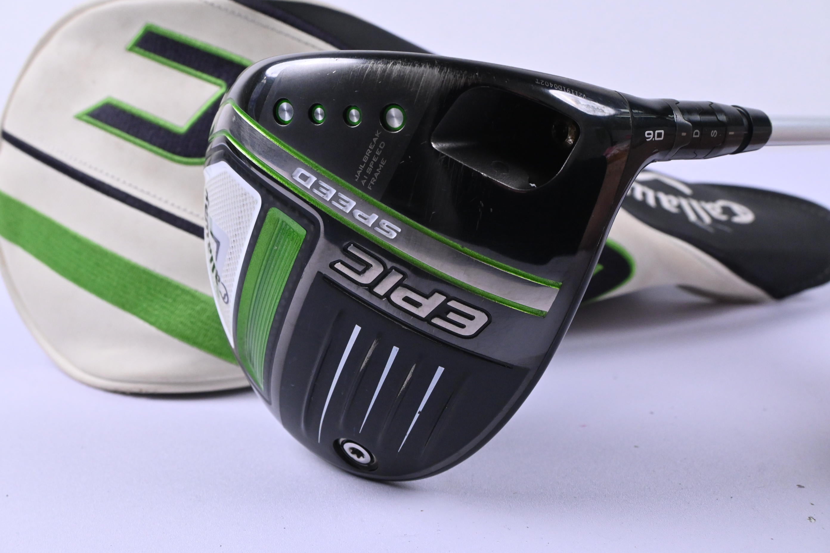 Callaway Epic Speed Driver / 9 Degree / Stiff Flex Aldila Rogue Silver 60 Shaft