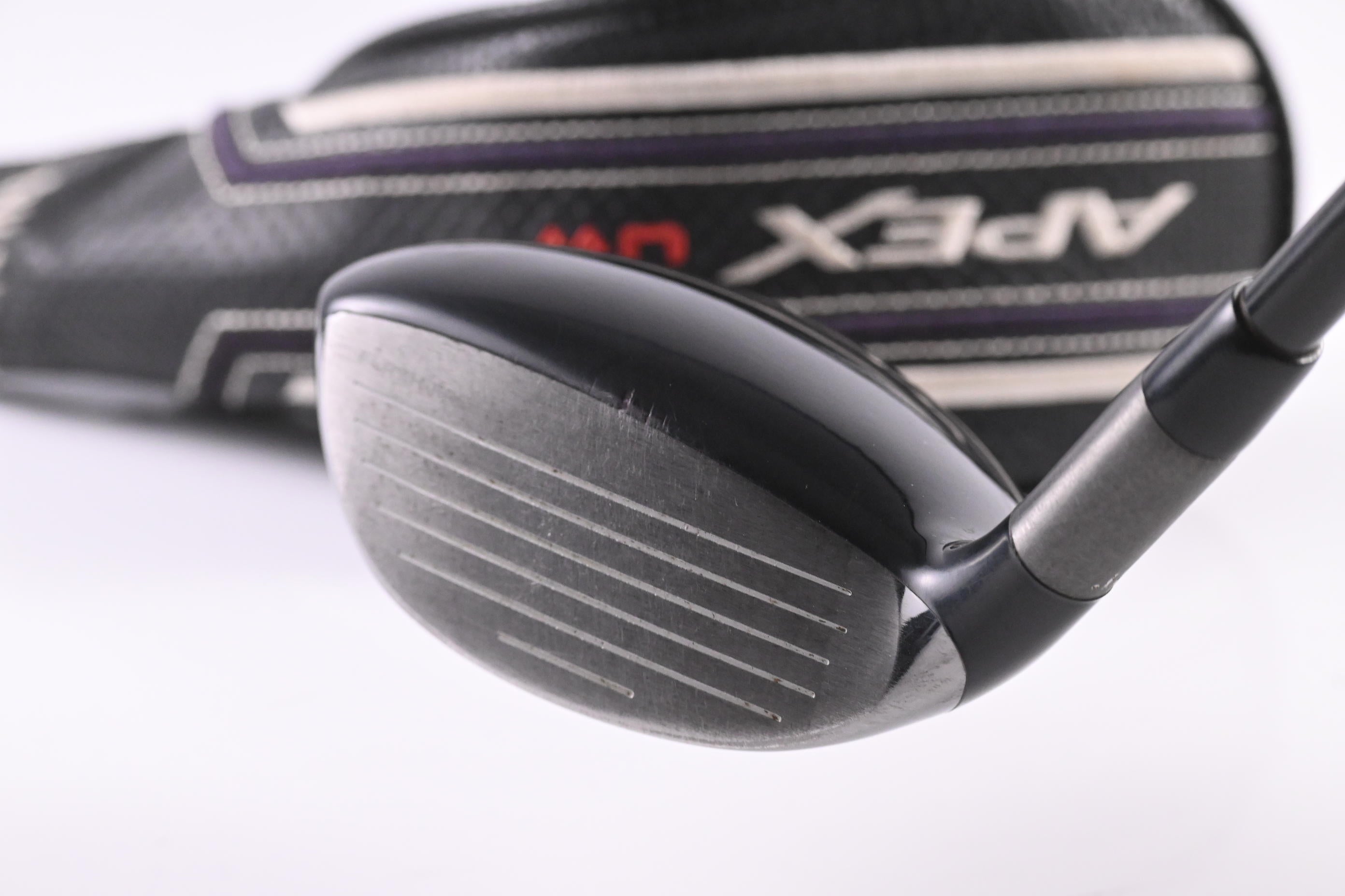Callaway Apex UW #3 Hybrid / 21 Degree / Stiff Flex HZRDUS Smoke RDX Black 70 Shaft