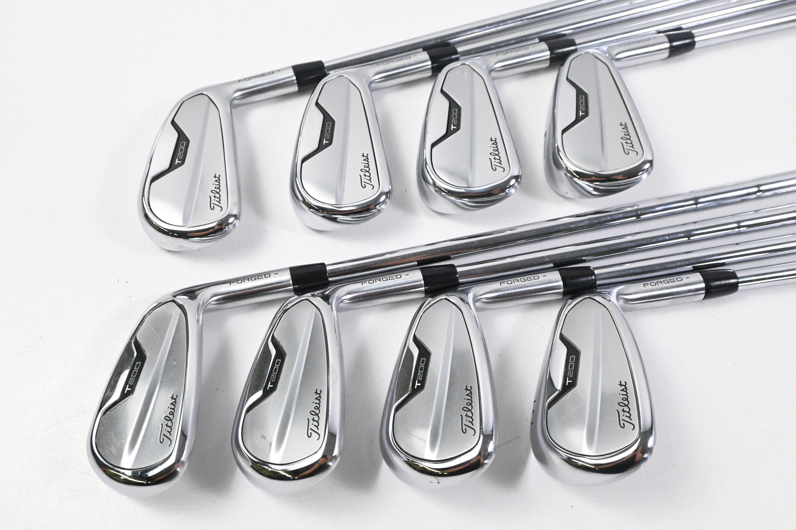 Titleist T200 2021 Irons / 4-PW+GW / Regular Flex KBS Tour Shafts