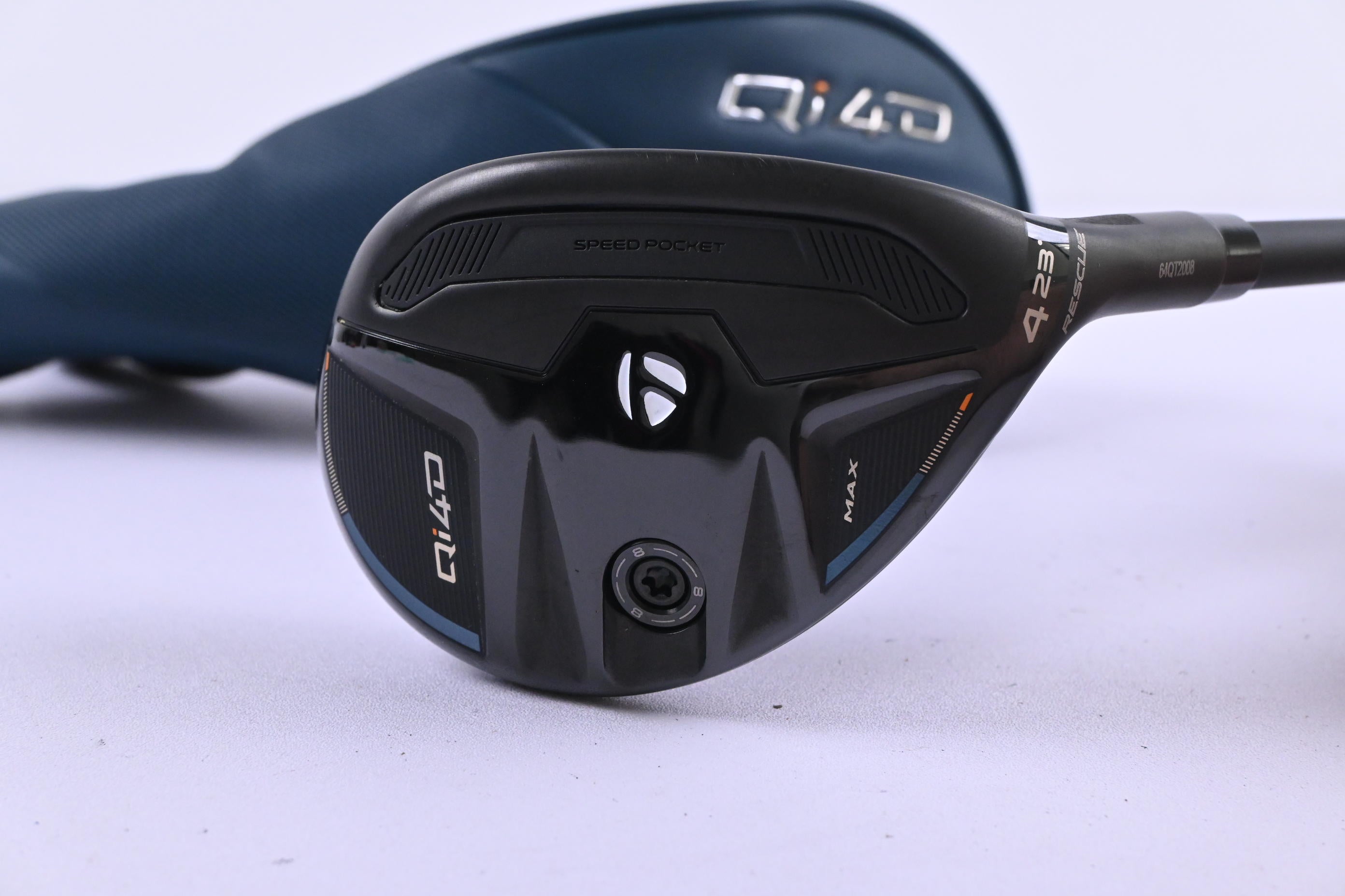 Taylormade Qi4D Max #4 Hybrid / 23 Degree / Regular Flex KBS Reax 50 Shaft