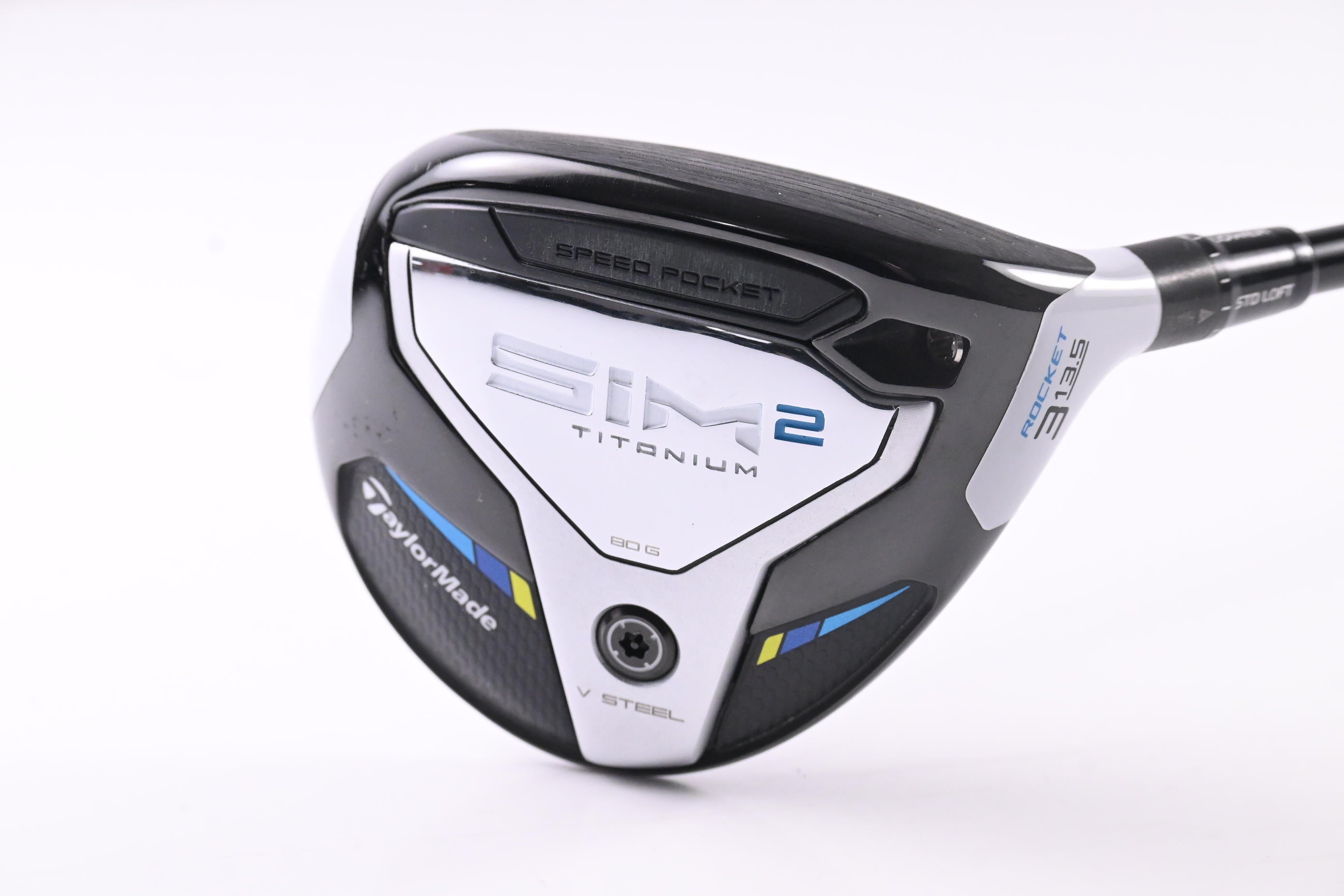 Taylormade SIM2 Ti Rocket #3 Wood / 13.5 Degree / Stiff Flex Tensei AV Raw Blue