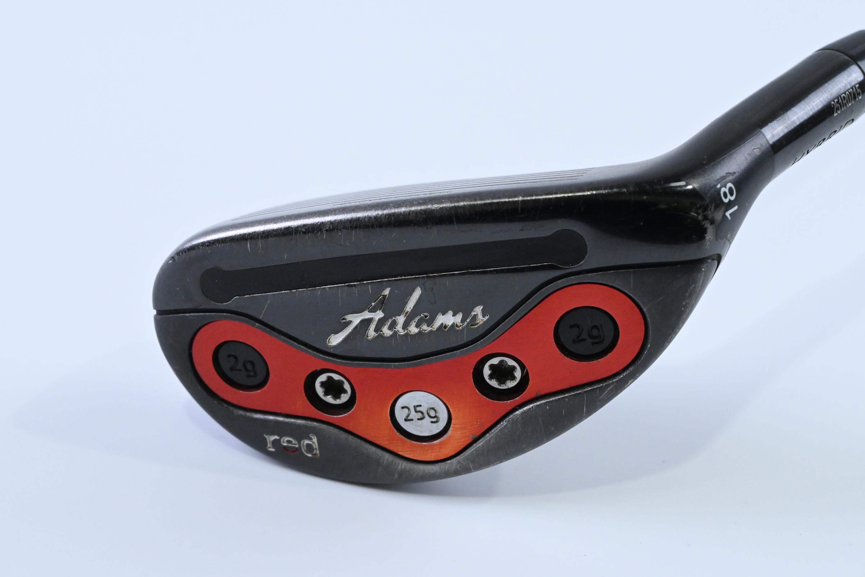 Adams Red #3 Hybrid / 18 Degree / Stiff Flex Matrix Ozik Altus Tour Shaft