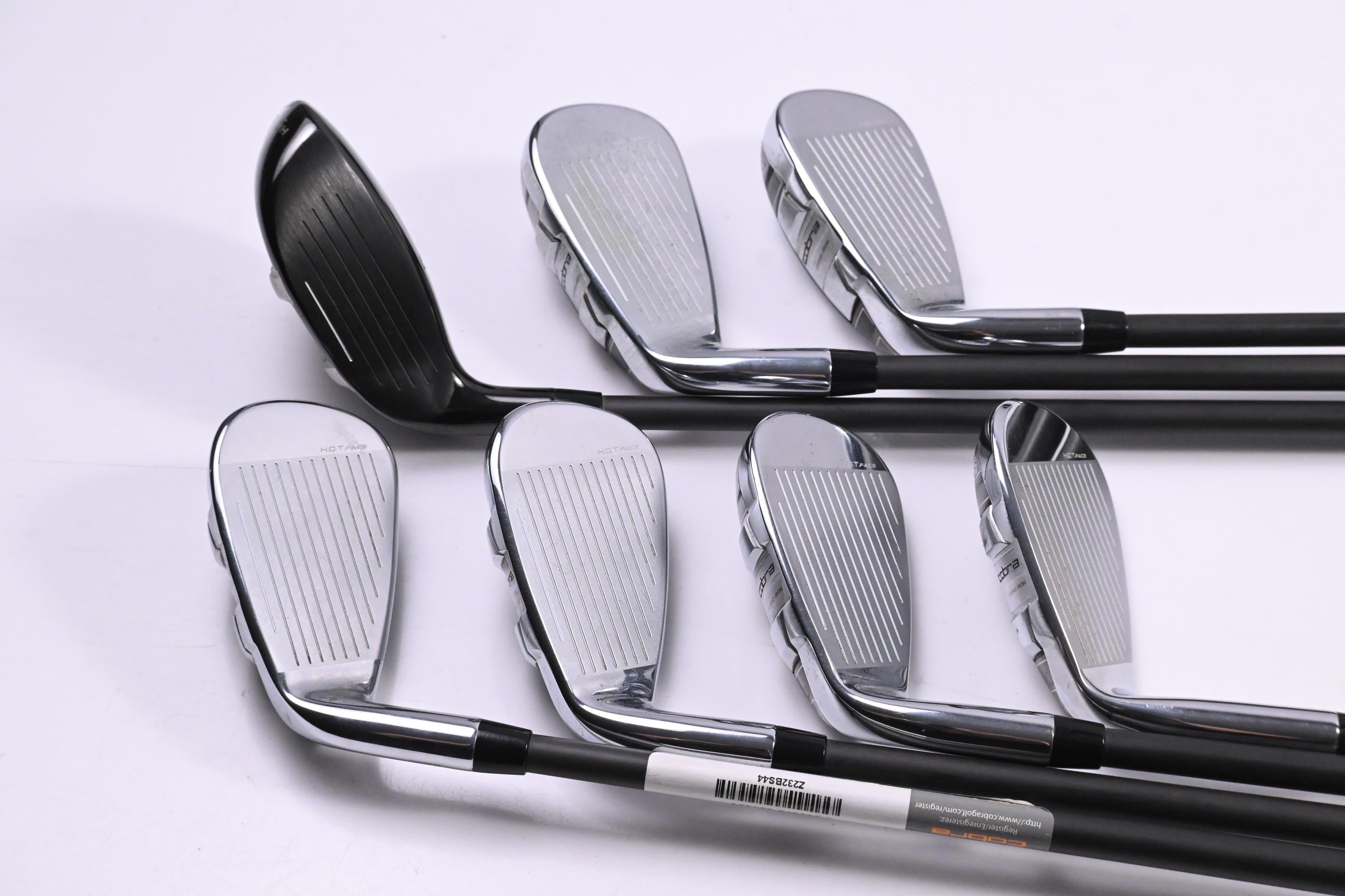 Cobra T-Rail 2023 Irons / 5H+6-PW+SW / Regular Flex Cobra Ultralite 50 Shafts