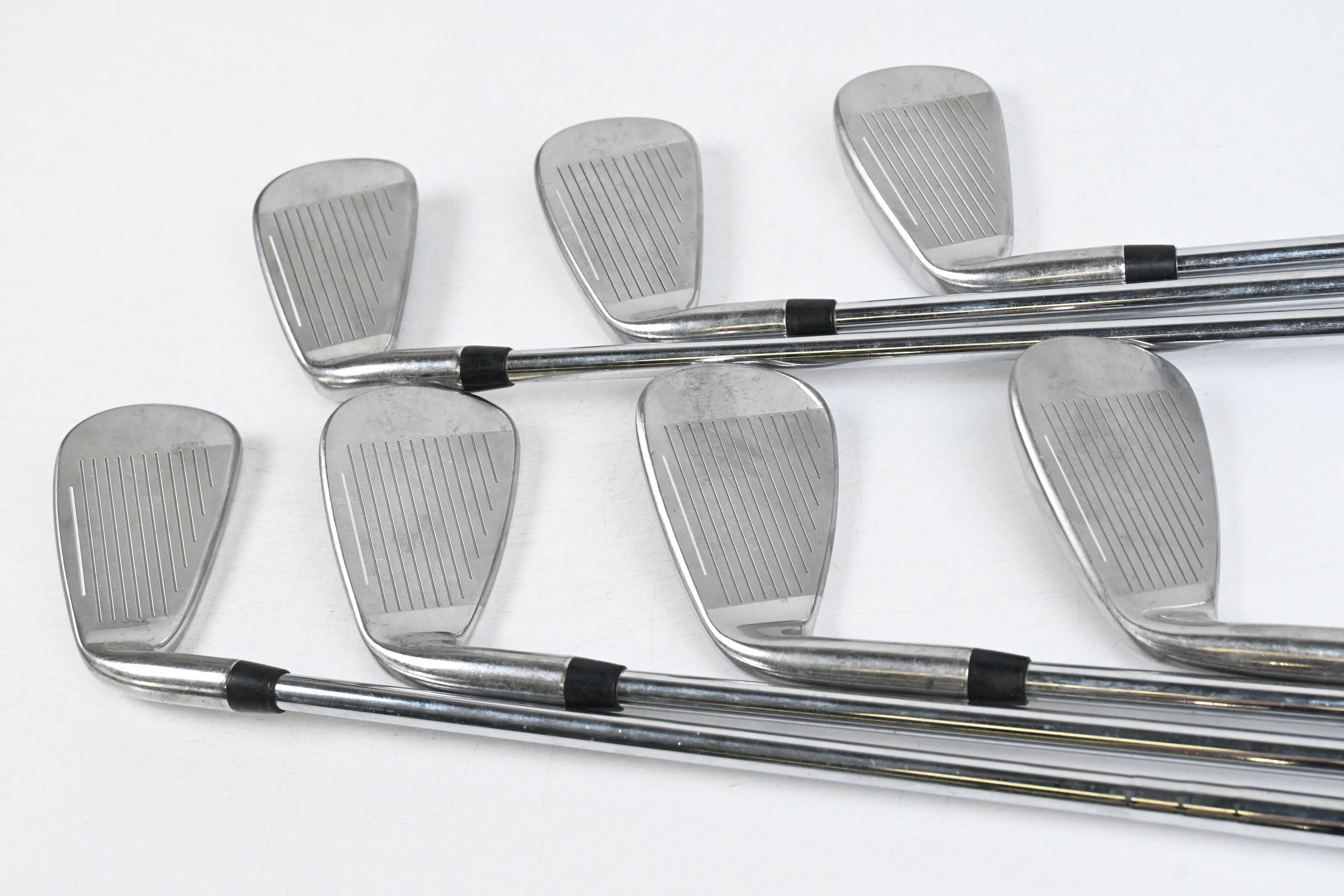 Cobra King F8 One Length Irons / 4-PW / Regular Flex One Flighted Shafts