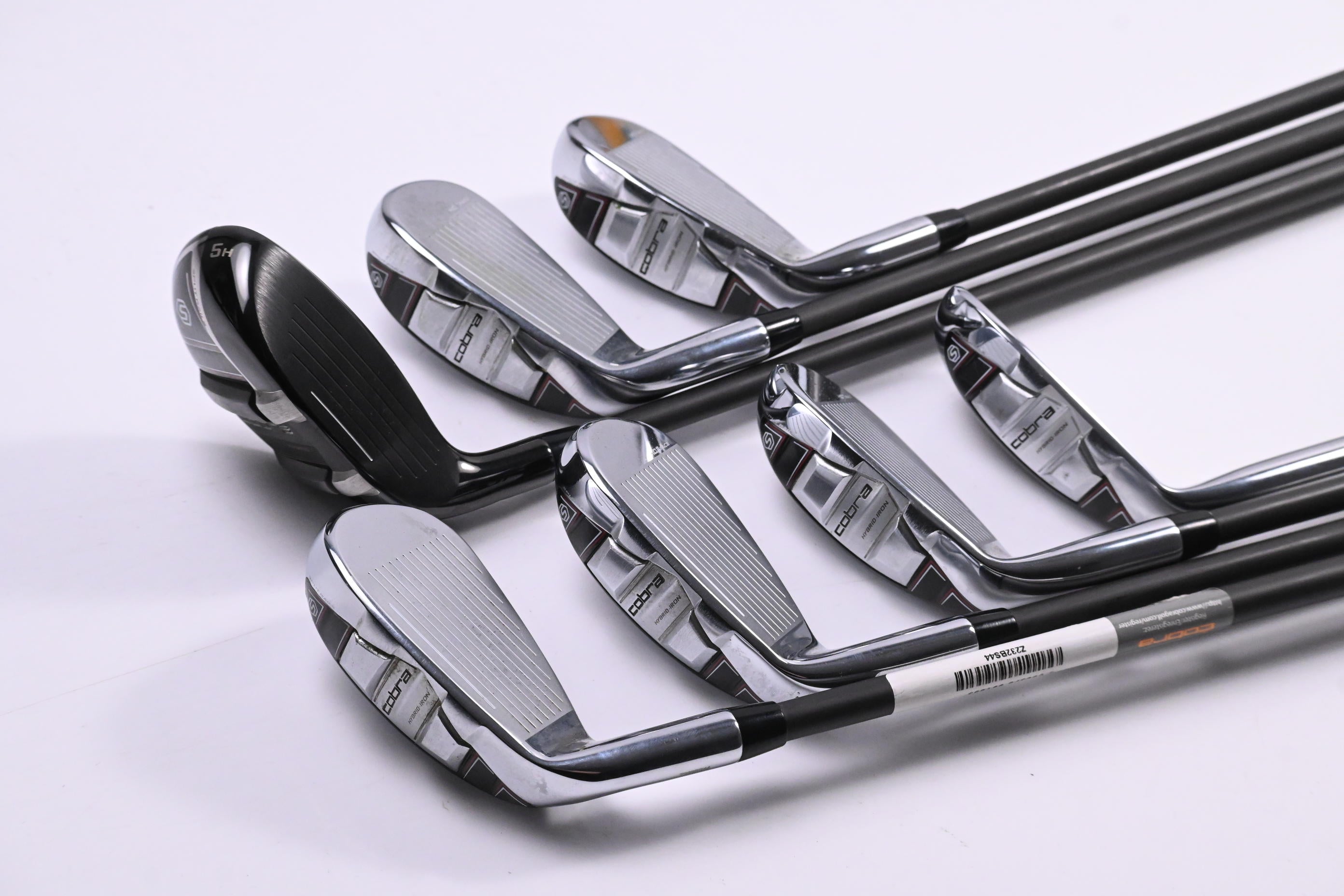 Cobra T-Rail 2023 Irons / 5H+6-PW+SW / Regular Flex Cobra Ultralite 50 Shafts